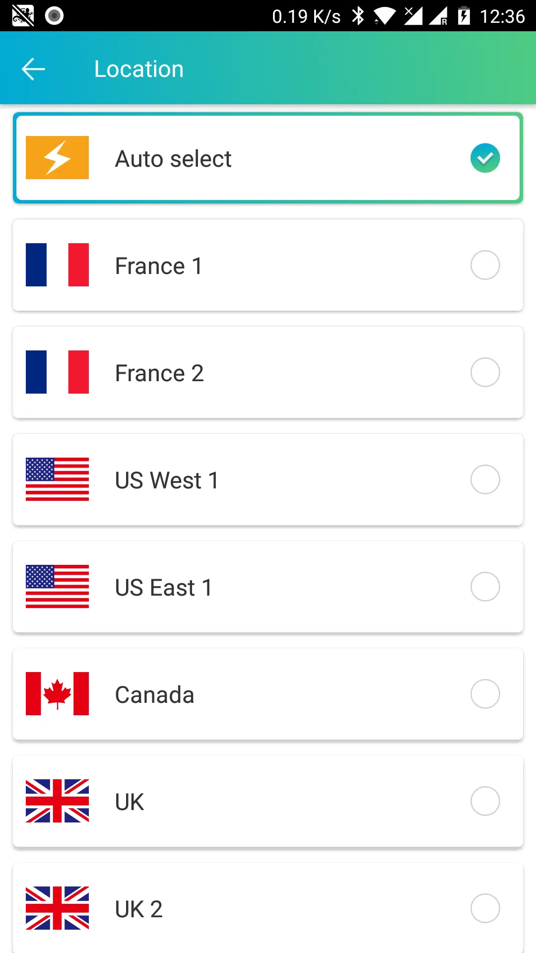 GeckoVPN Unlimited Proxy VPN | Indus Appstore | Screenshot