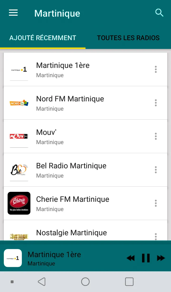 Radio Martinique | Indus Appstore | Screenshot