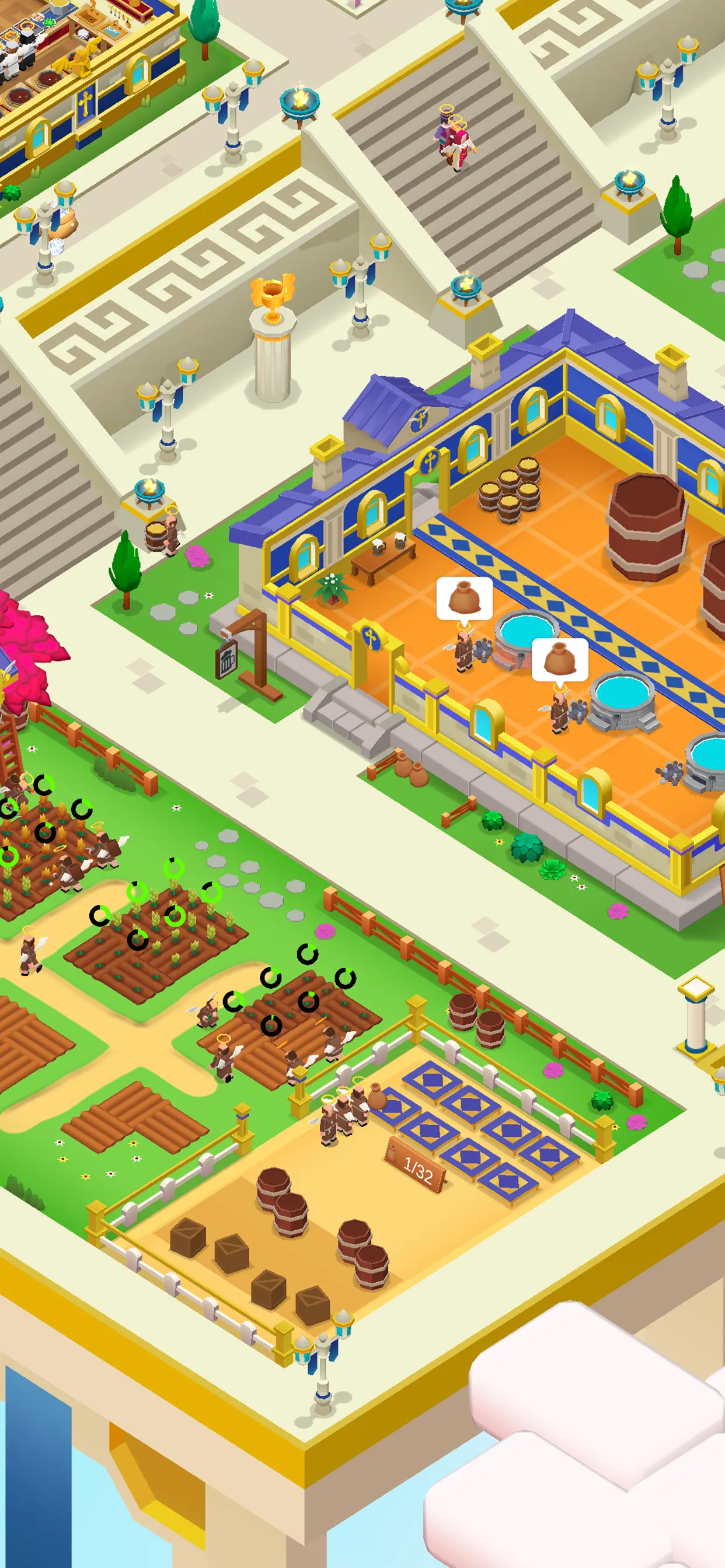 Idle Abbey Tycoon: Help people | Indus Appstore | Screenshot