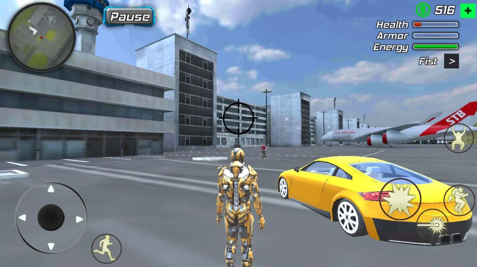 Super Crime Iron Hero Robot | Indus Appstore | Screenshot