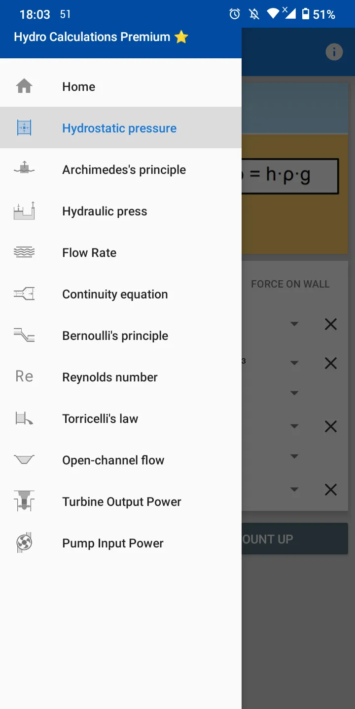 Hydro Calculations | Indus Appstore | Screenshot