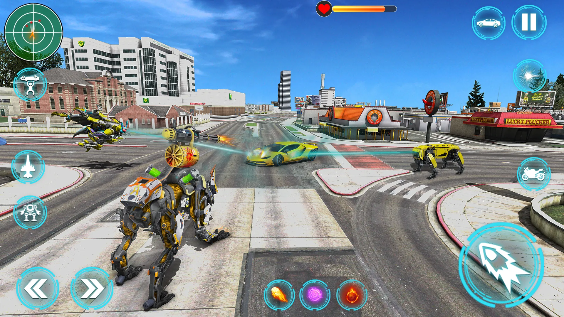 Robot Game: Robot Transform 3D | Indus Appstore | Screenshot