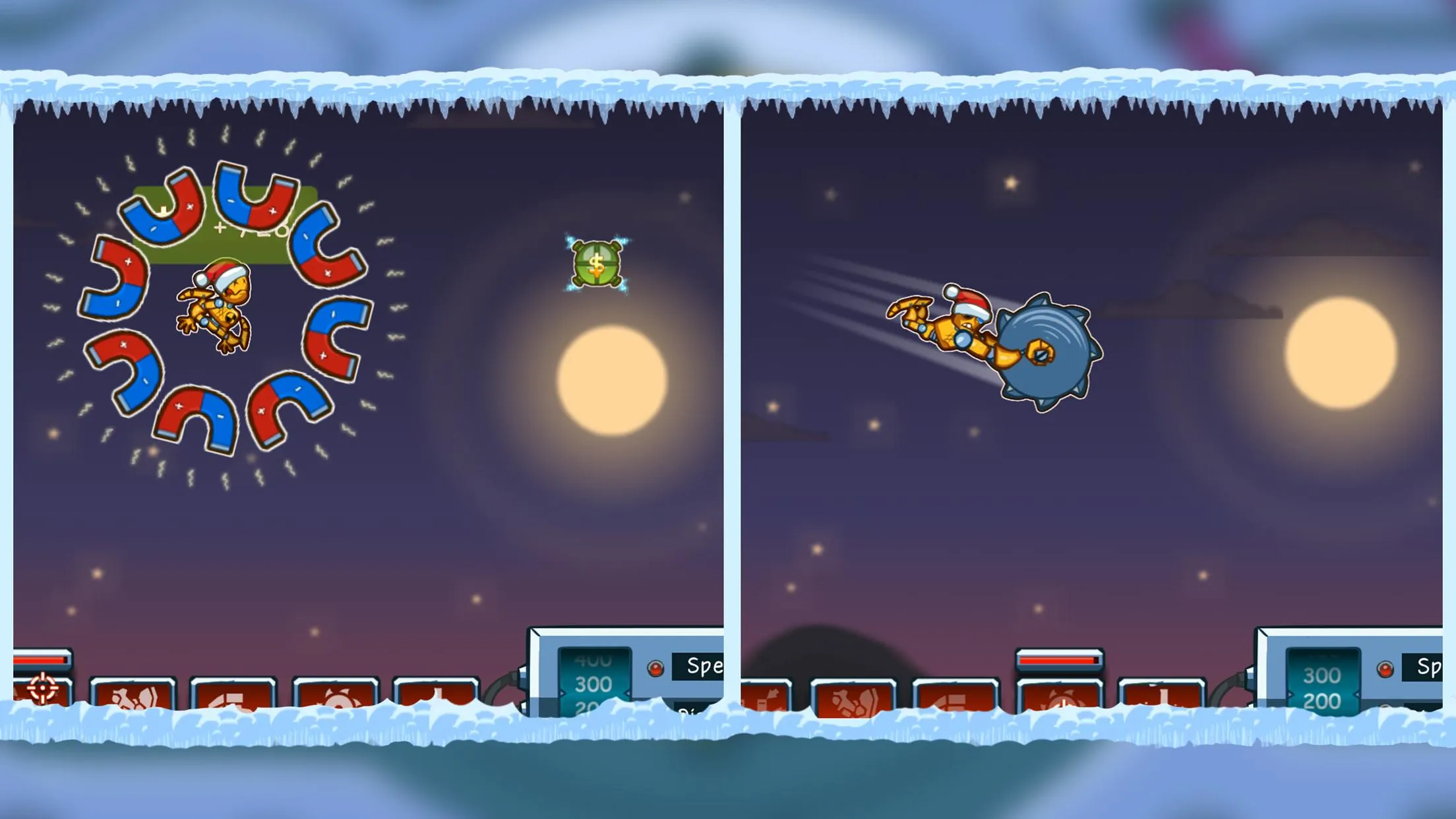 Canoniac Launcher Xmas: Arcade | Indus Appstore | Screenshot