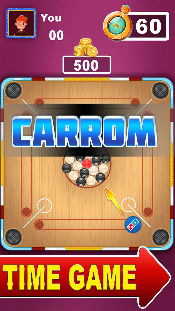 Carrom Disc Pool Board Game | Indus Appstore | Screenshot