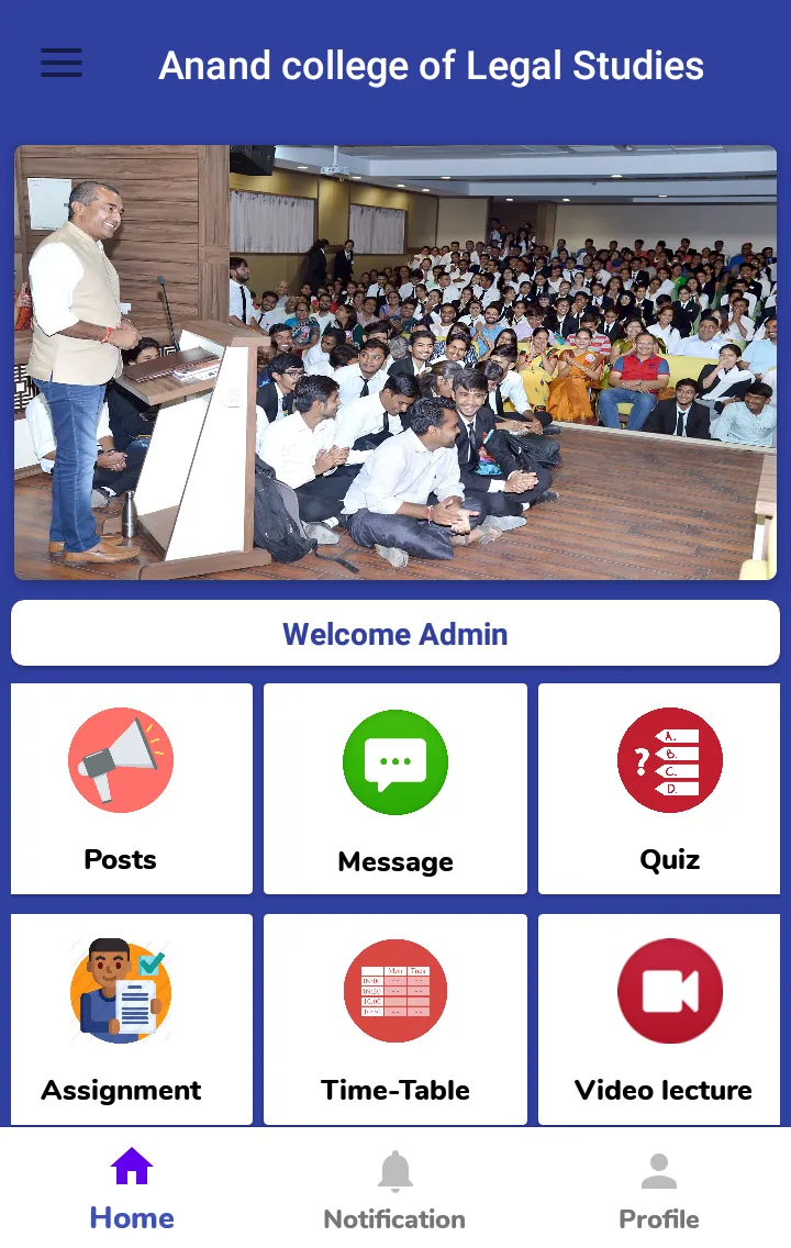 Anand college of Legal Studies | Indus Appstore | Screenshot