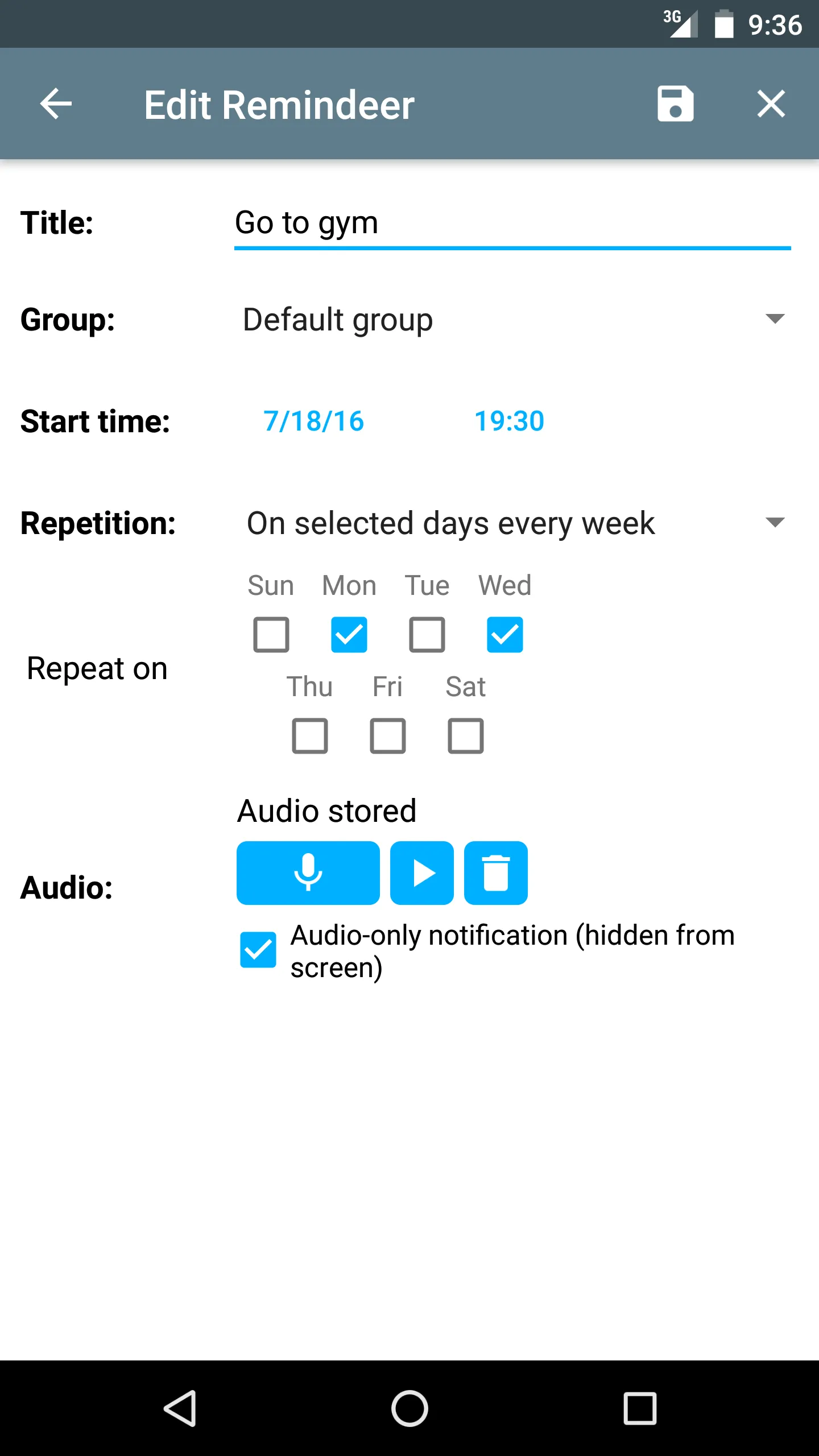 Remindeer - Voice Reminders | Indus Appstore | Screenshot