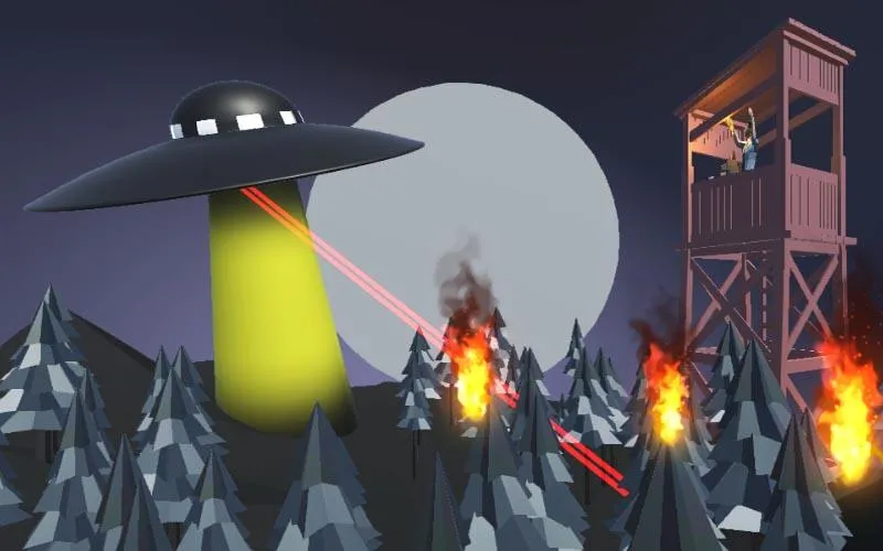 Alien UFO vs NASA Game | Indus Appstore | Screenshot