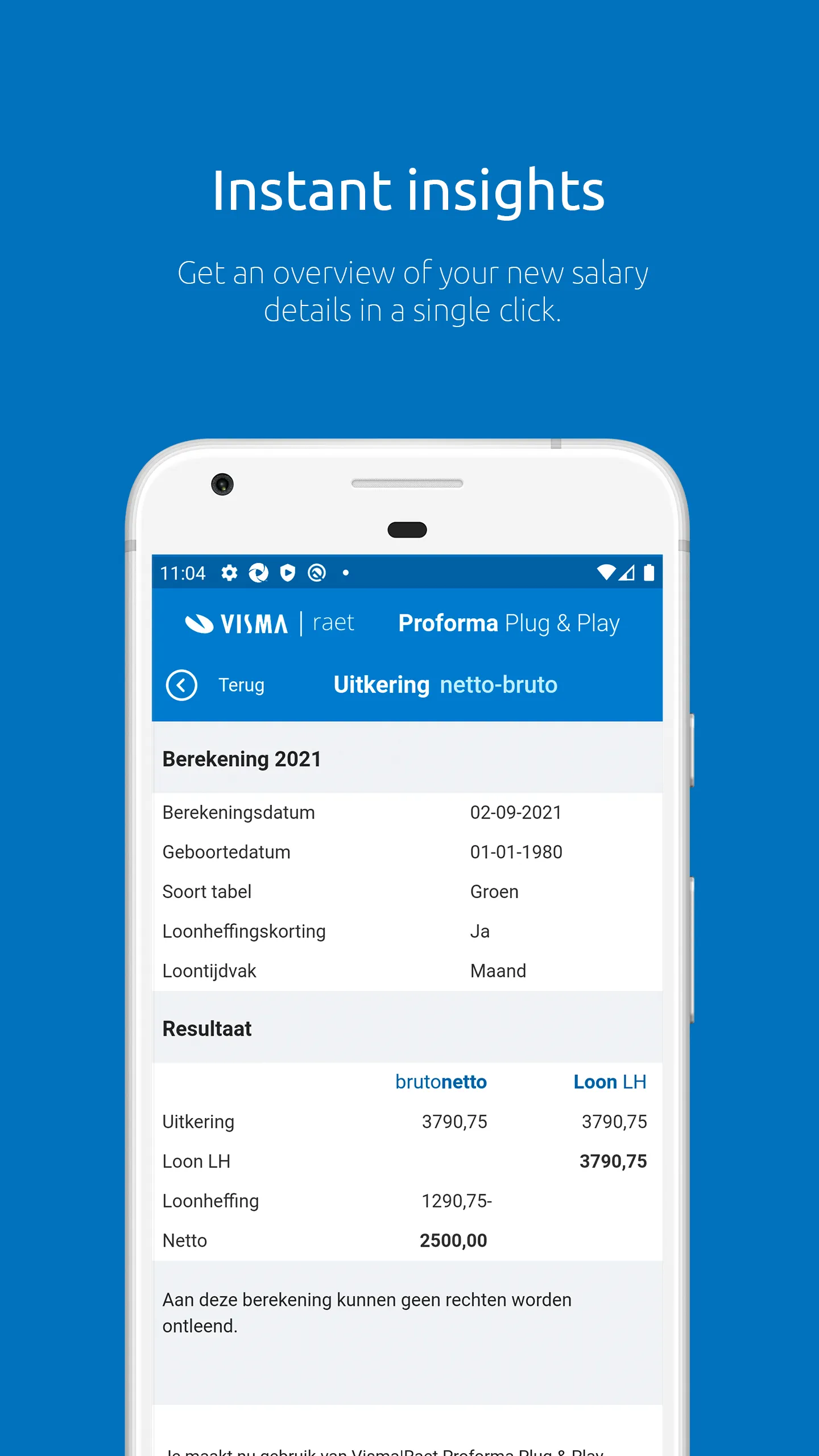 Visma-Raet Netto | Indus Appstore | Screenshot