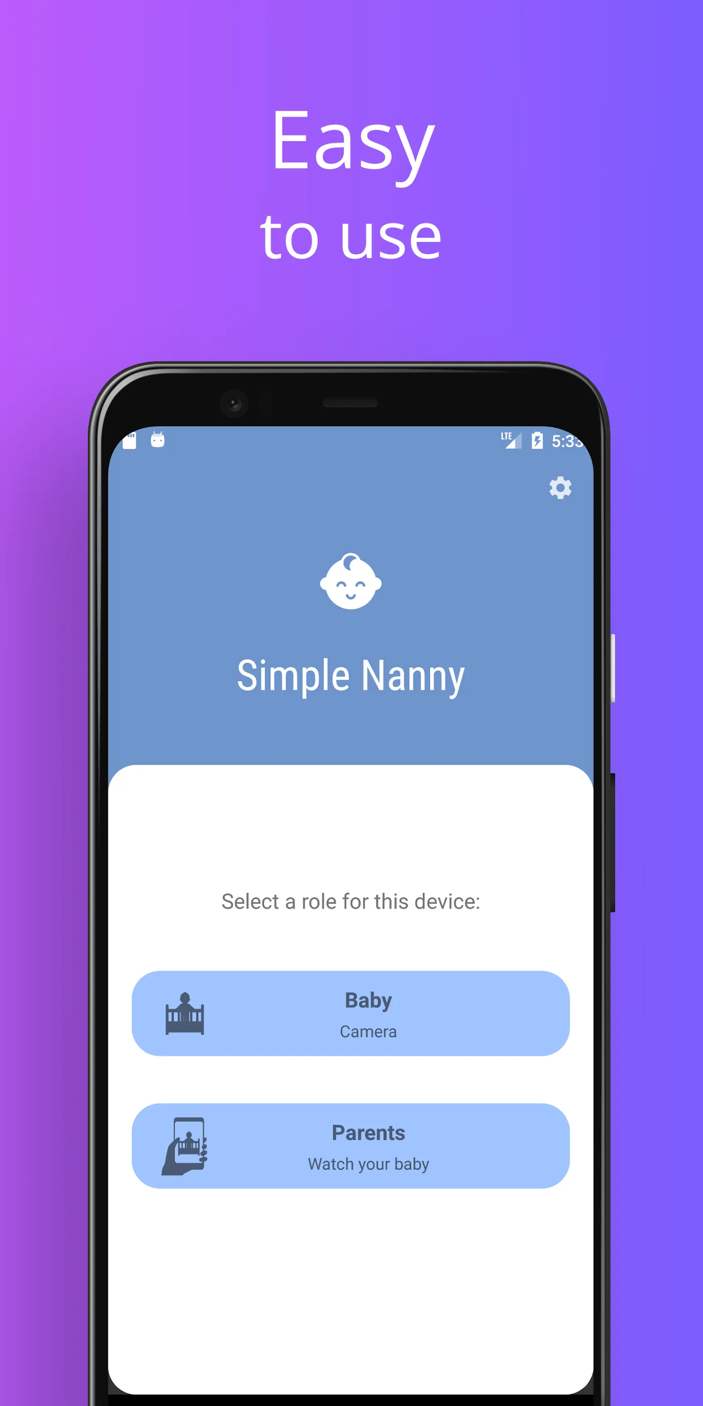 Simple Nanny - Baby Monitor | Indus Appstore | Screenshot