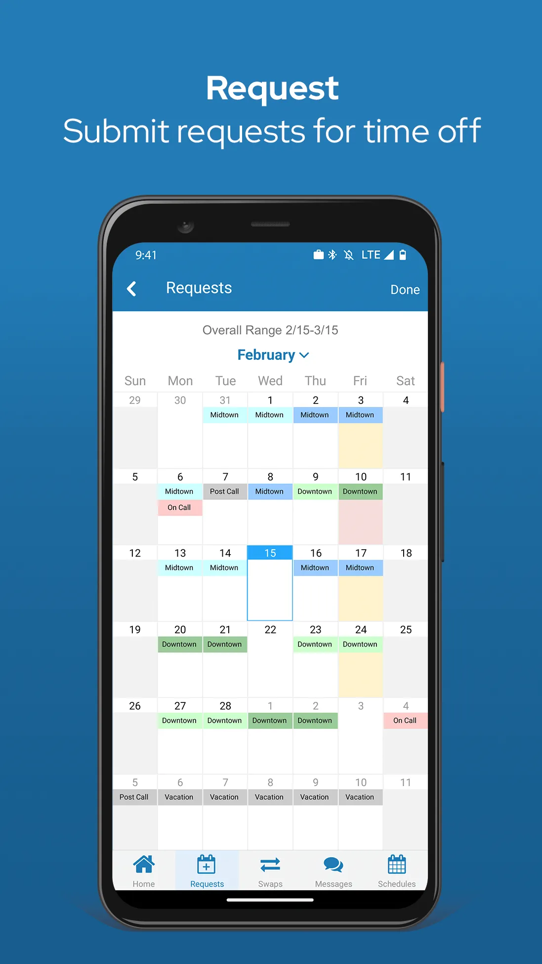 QGenda | Indus Appstore | Screenshot