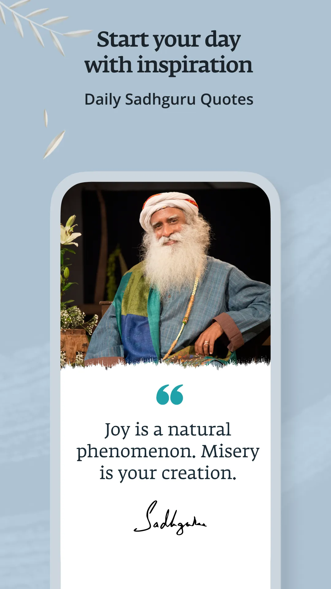 Sadhguru - Yoga & Meditation | Indus Appstore | Screenshot