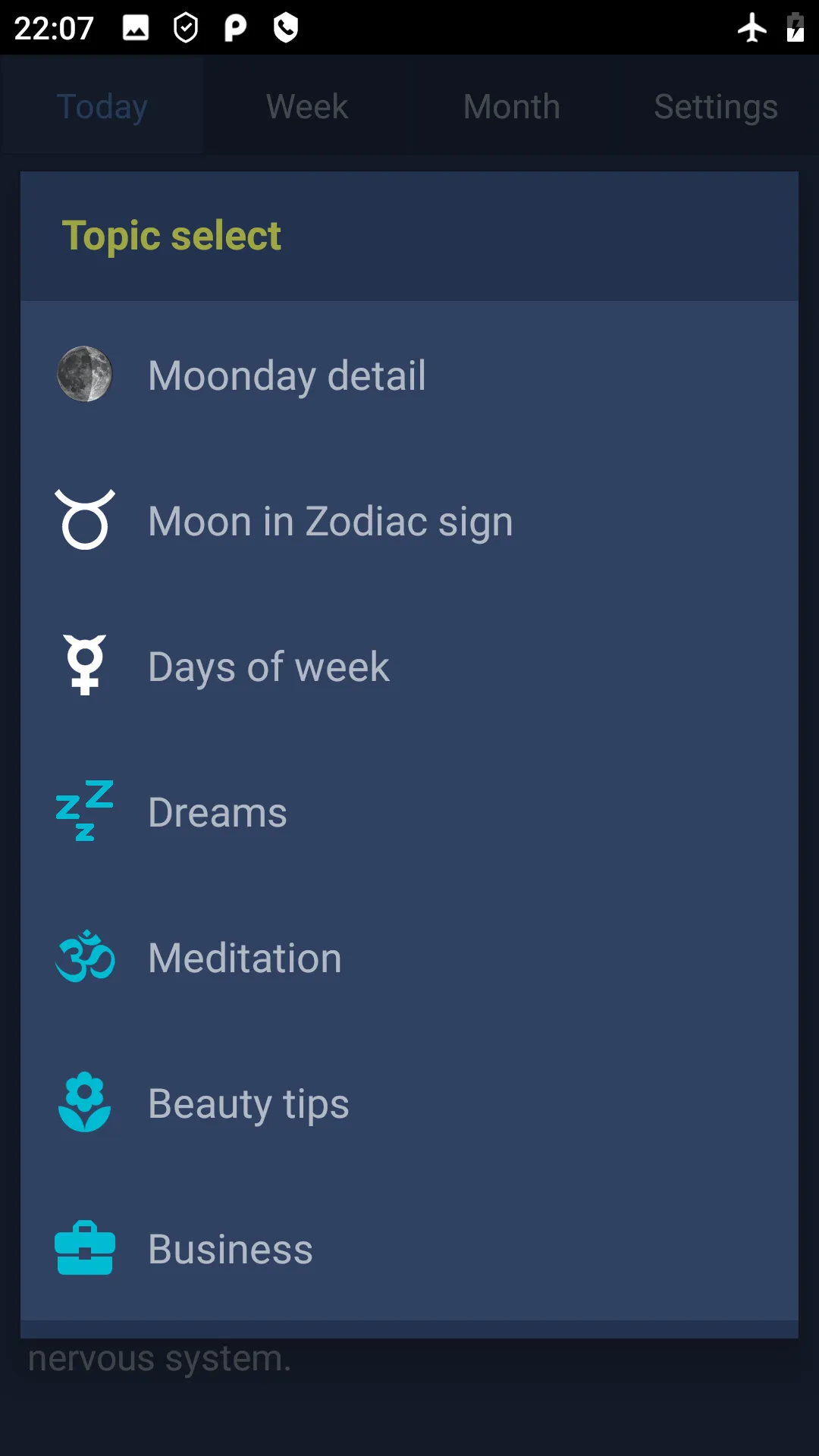 Lunar calendar Dara-Lite | Indus Appstore | Screenshot