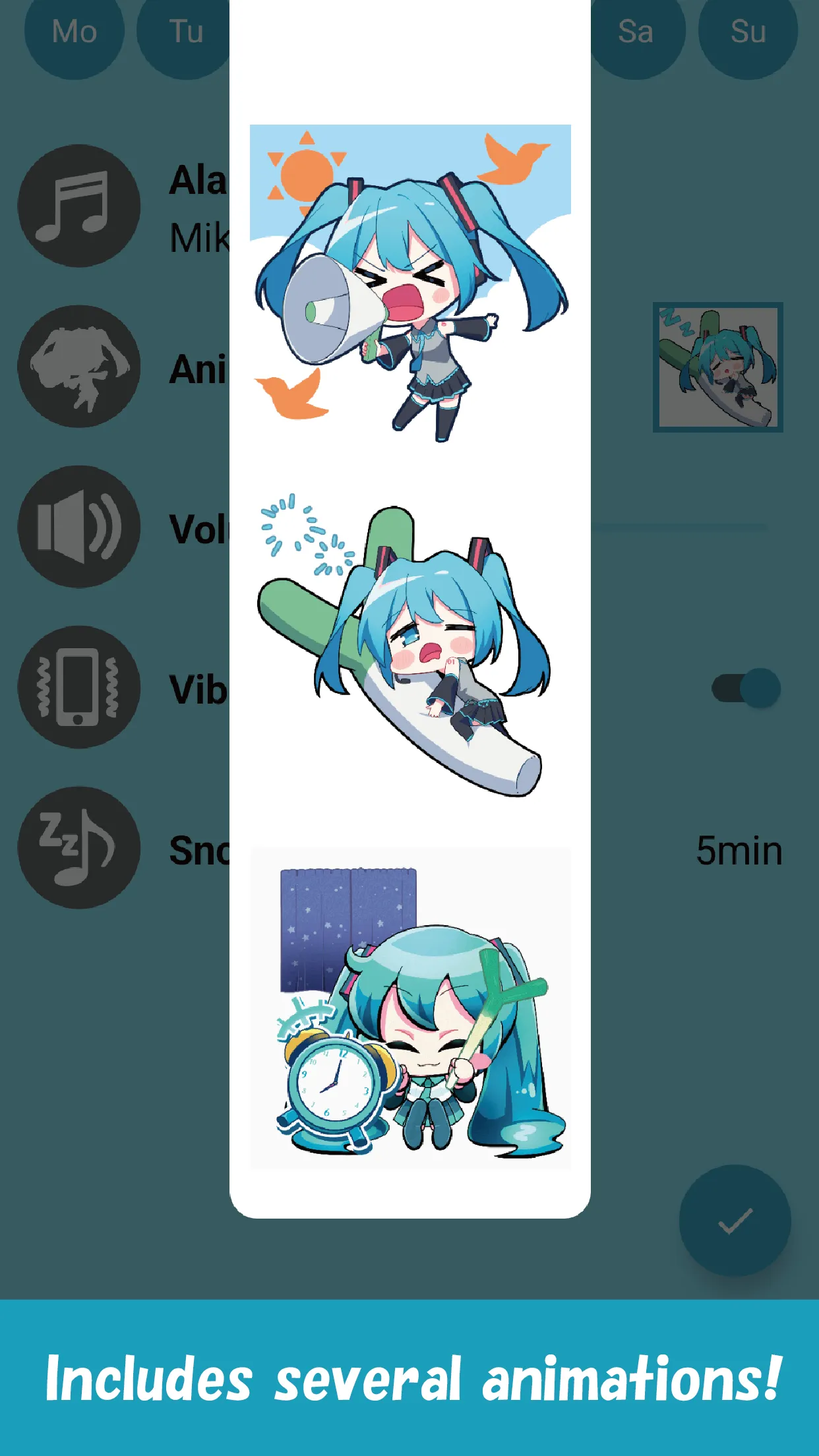 Hatsune Miku - Voice Alarm | Indus Appstore | Screenshot
