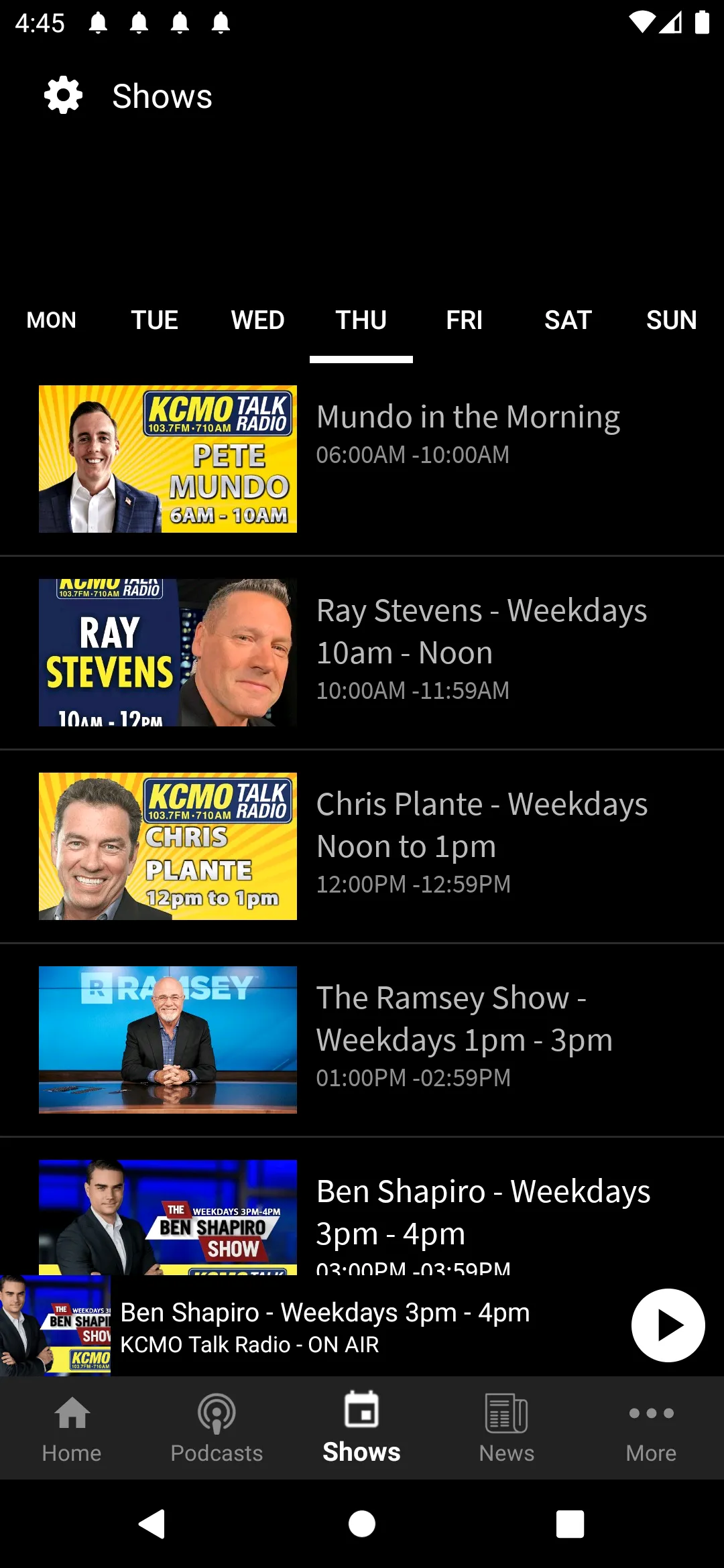 KCMO 710 AM | Indus Appstore | Screenshot