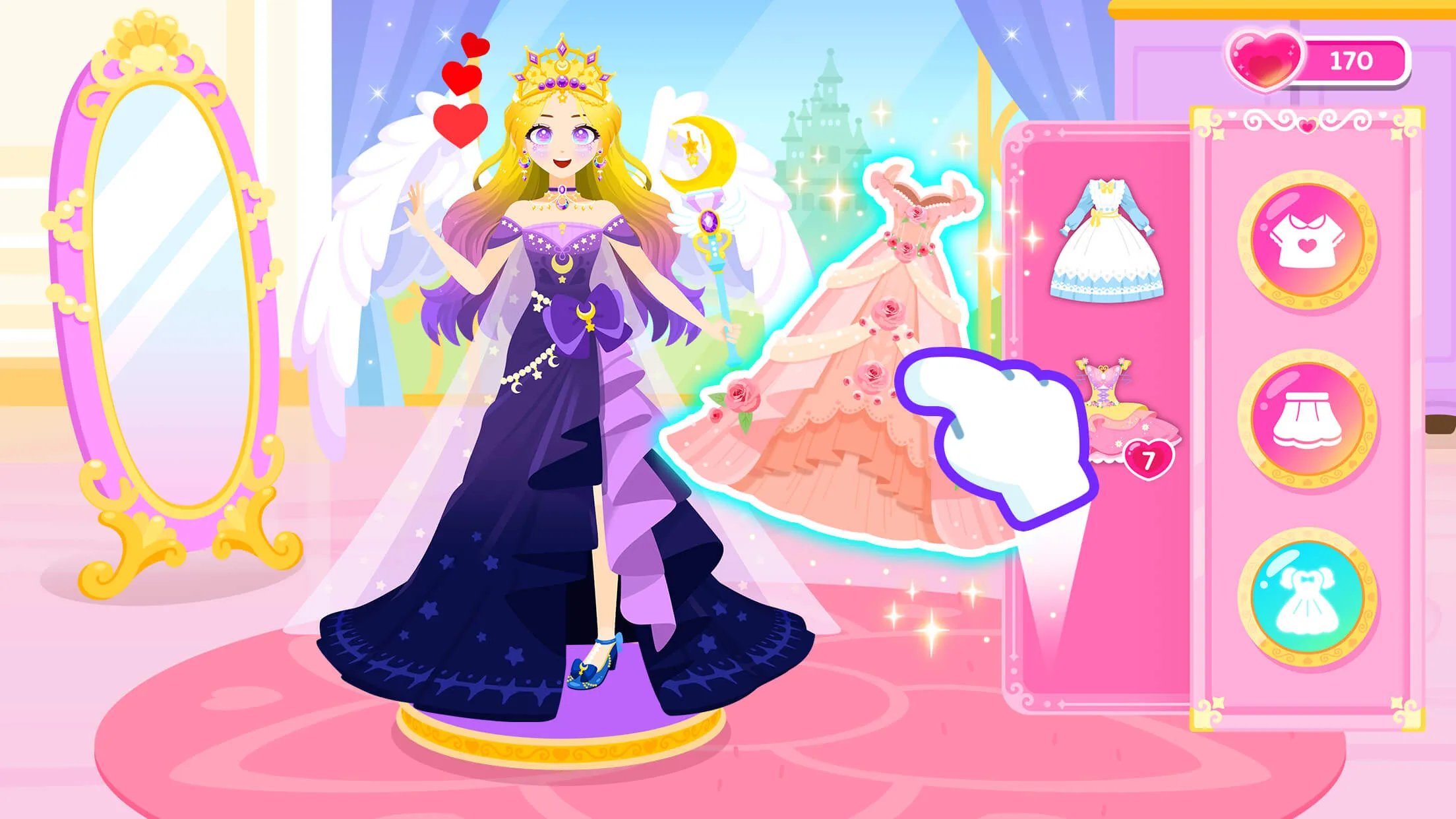 Cocobi Princess Party -Dressup | Indus Appstore | Screenshot