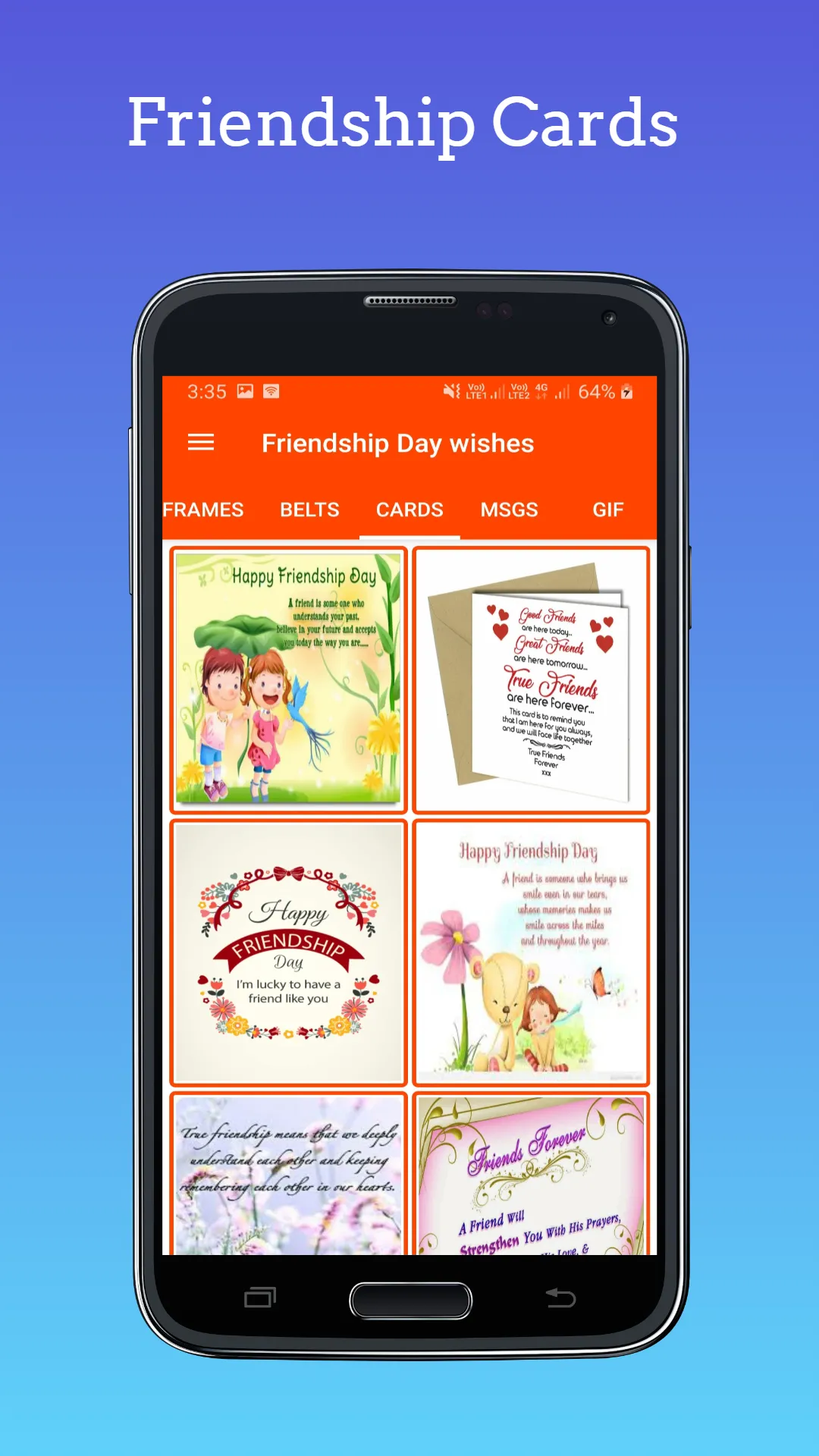 friendship day wishes | Indus Appstore | Screenshot