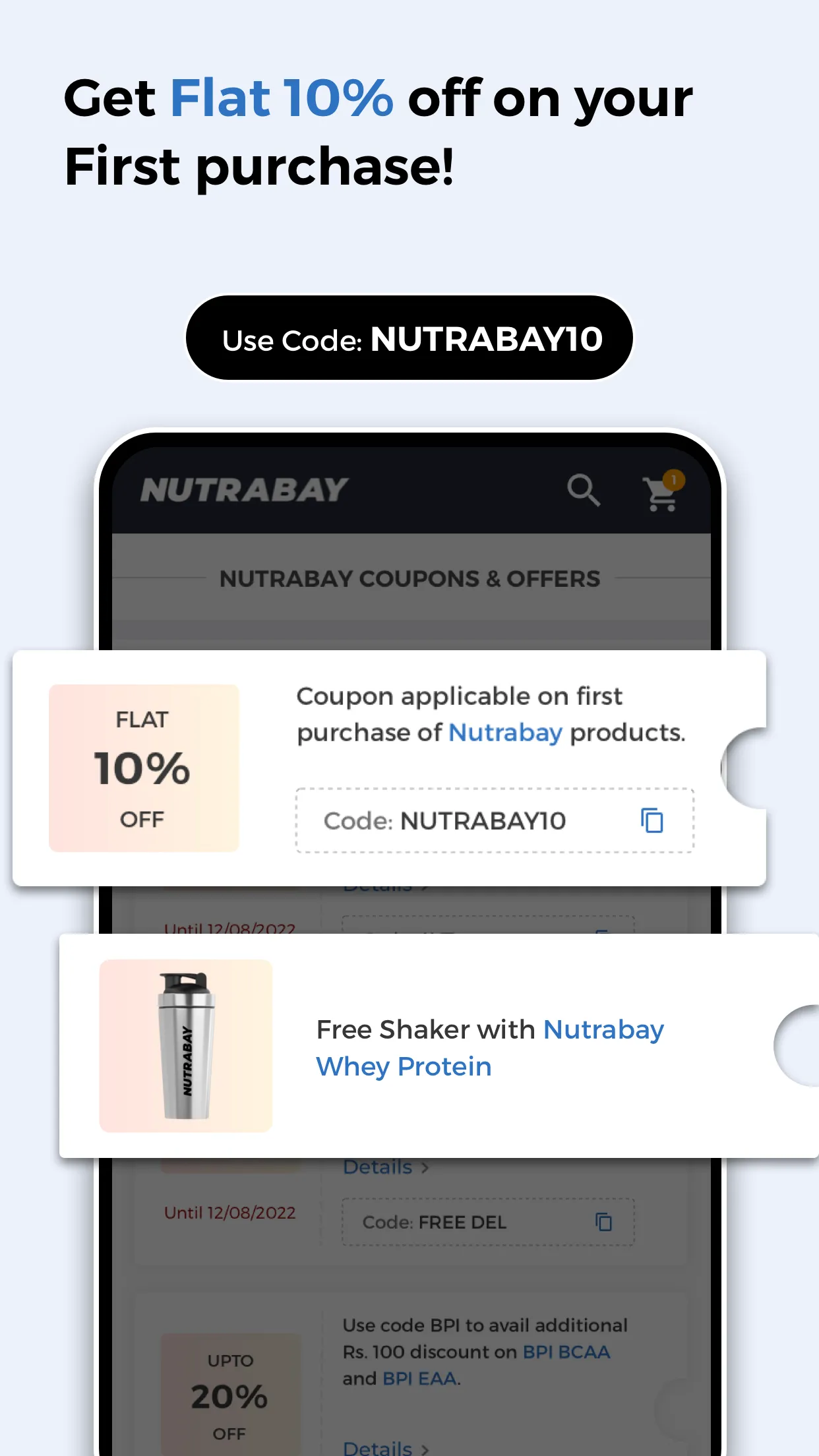 Nutrabay: Supplements Store | Indus Appstore | Screenshot