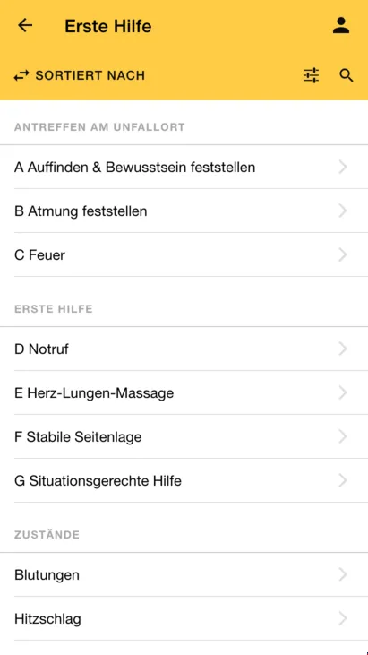 Notruf Stadt Bern | Indus Appstore | Screenshot