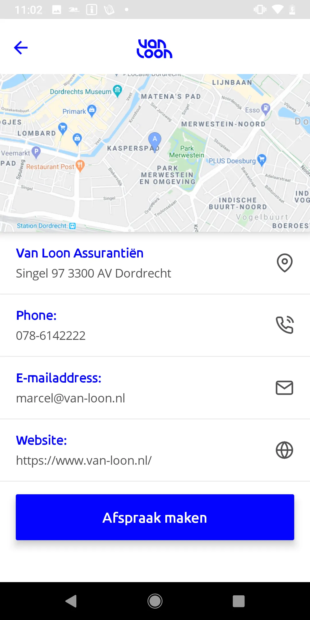 Van Loon Assurantiën | Indus Appstore | Screenshot