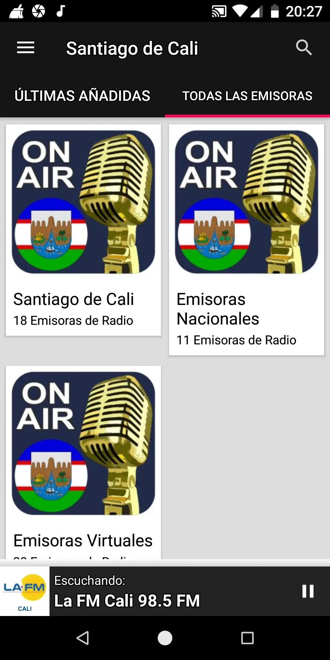 Cali Radio Stations | Indus Appstore | Screenshot