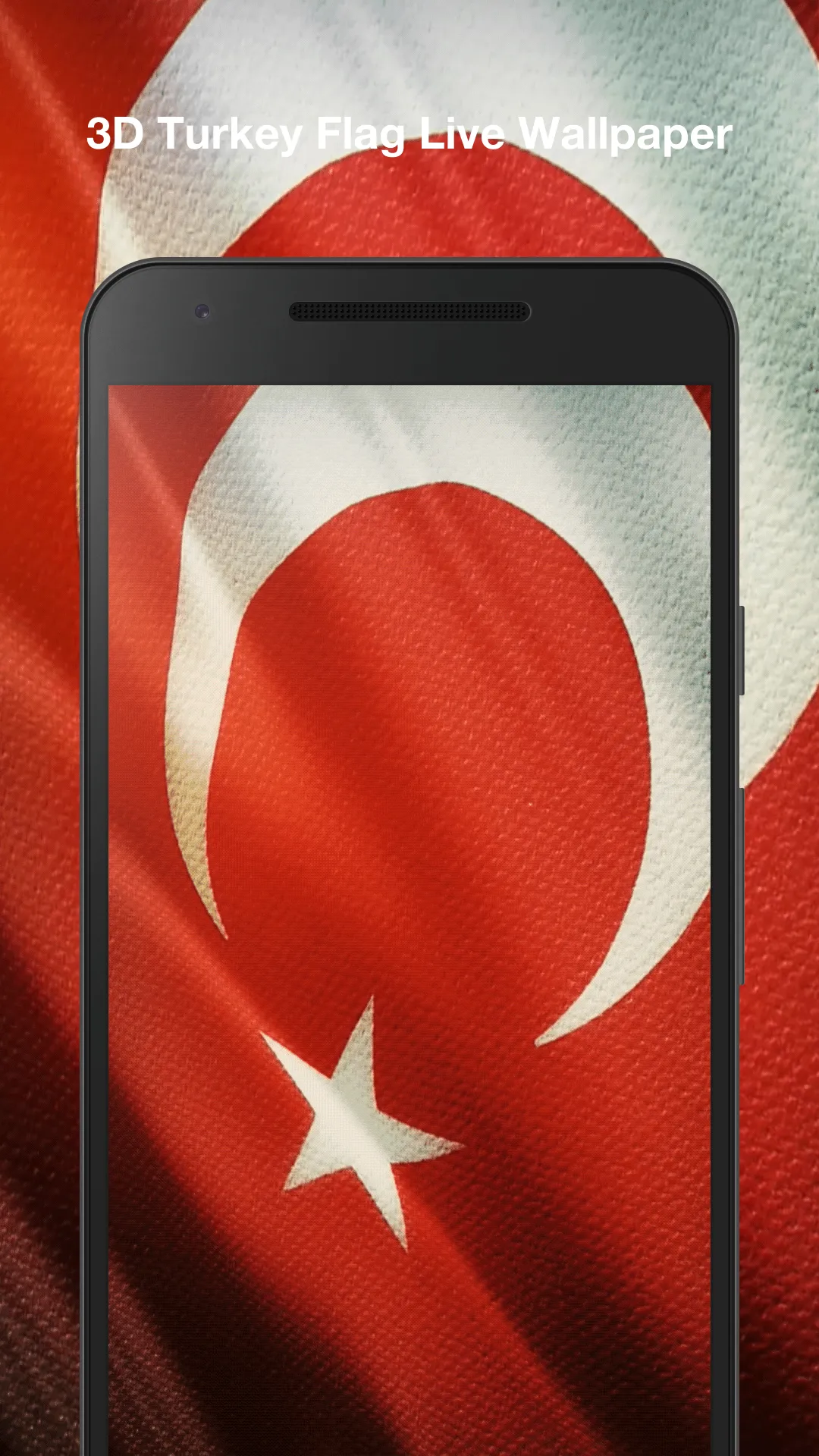 3d Turkey Flag Live Wallpaper | Indus Appstore | Screenshot