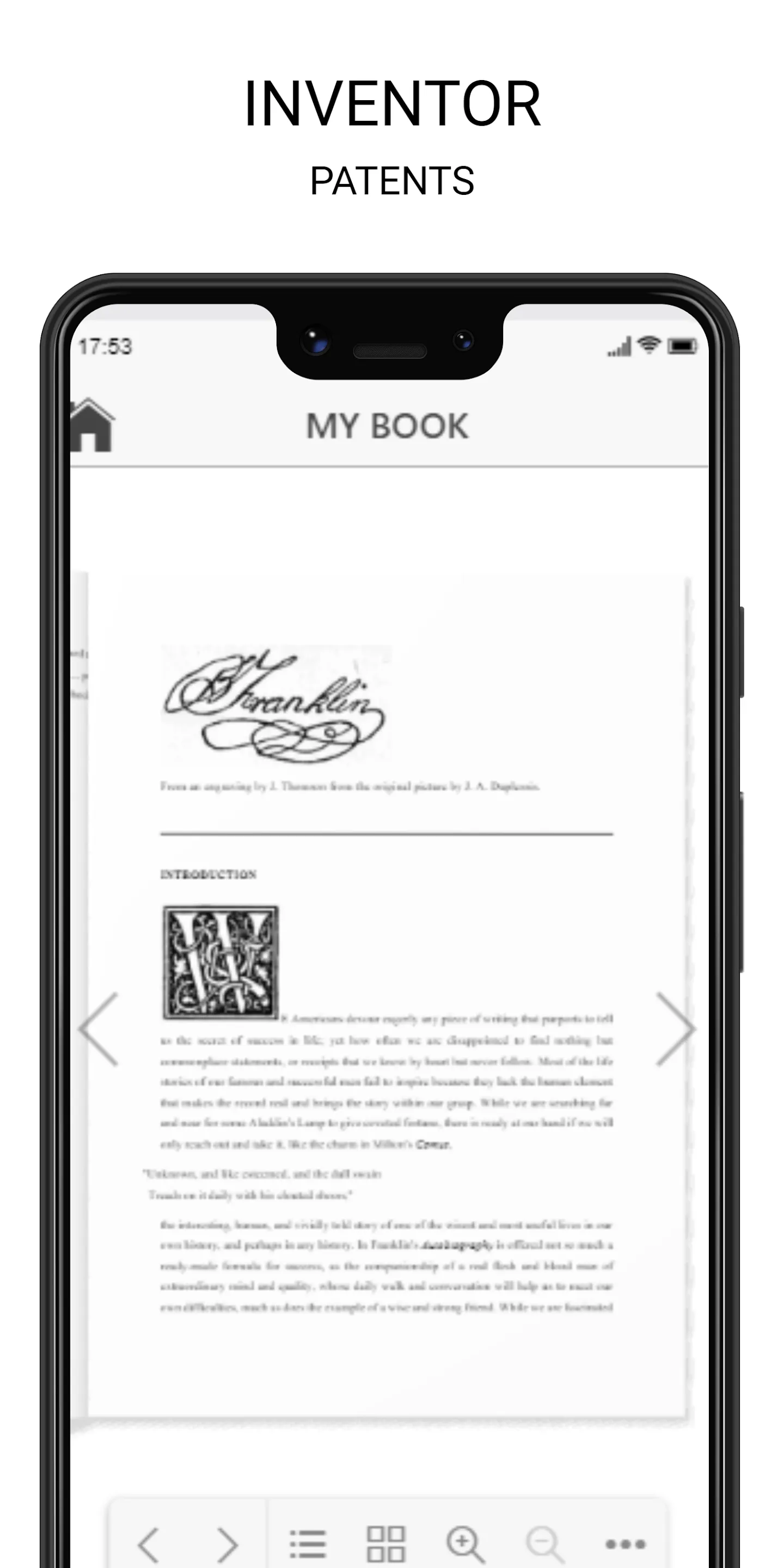 BENJAMIN FRANKLIN Play Books | Indus Appstore | Screenshot