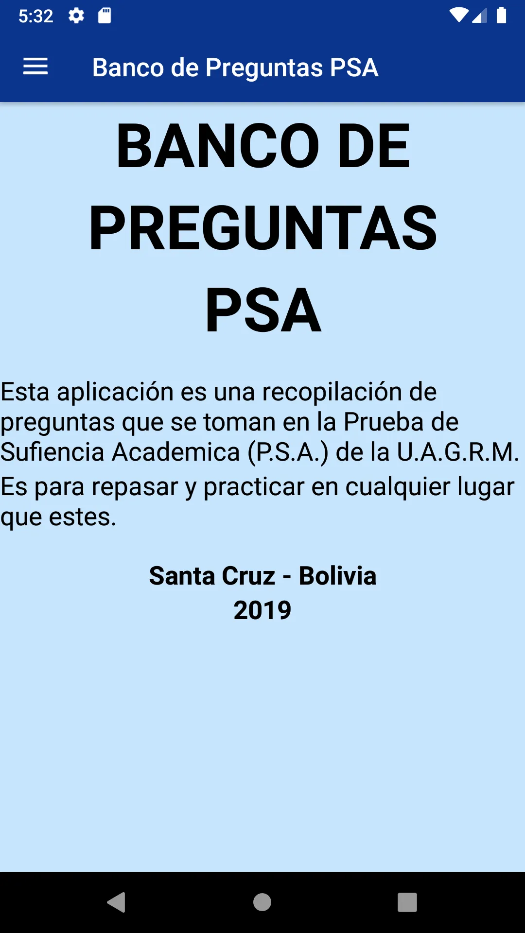 Banco de Preguntas PSA | Indus Appstore | Screenshot