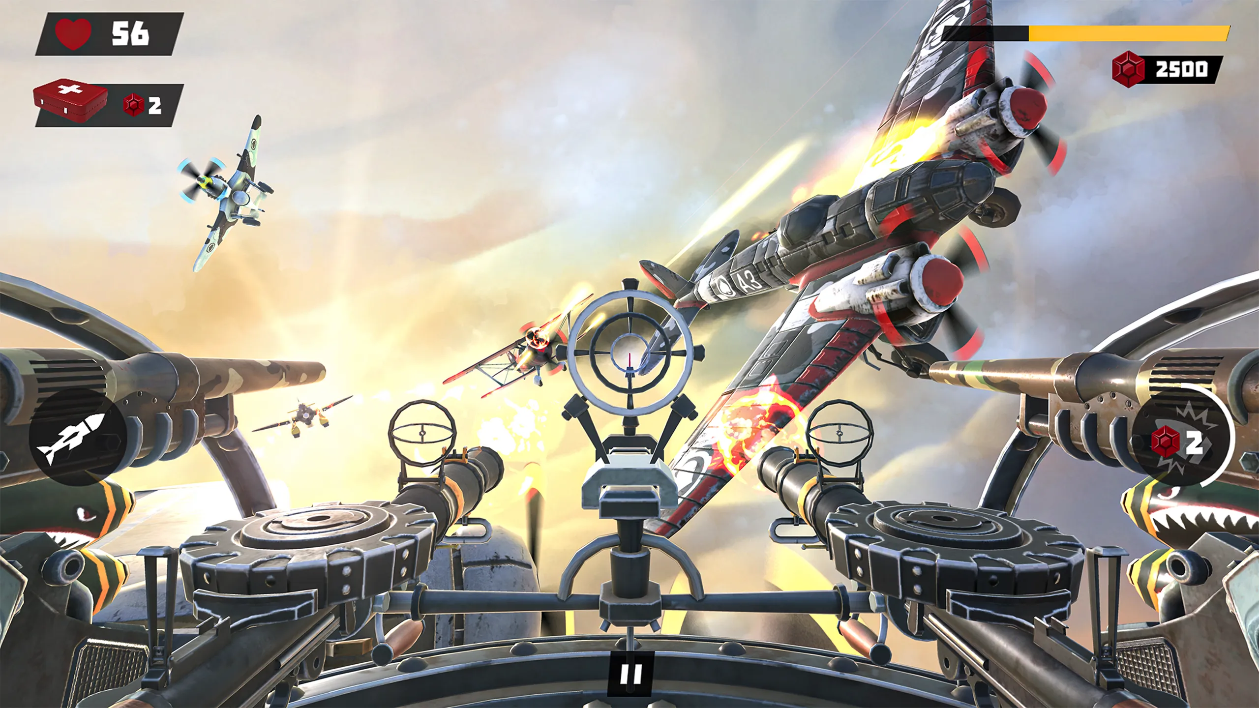 Gunner War - Air combat Sky Su | Indus Appstore | Screenshot