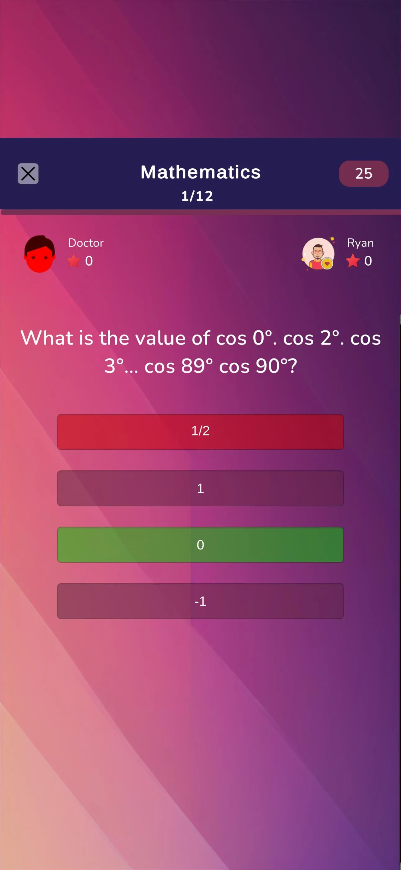 Mathematics Test Quiz | Indus Appstore | Screenshot