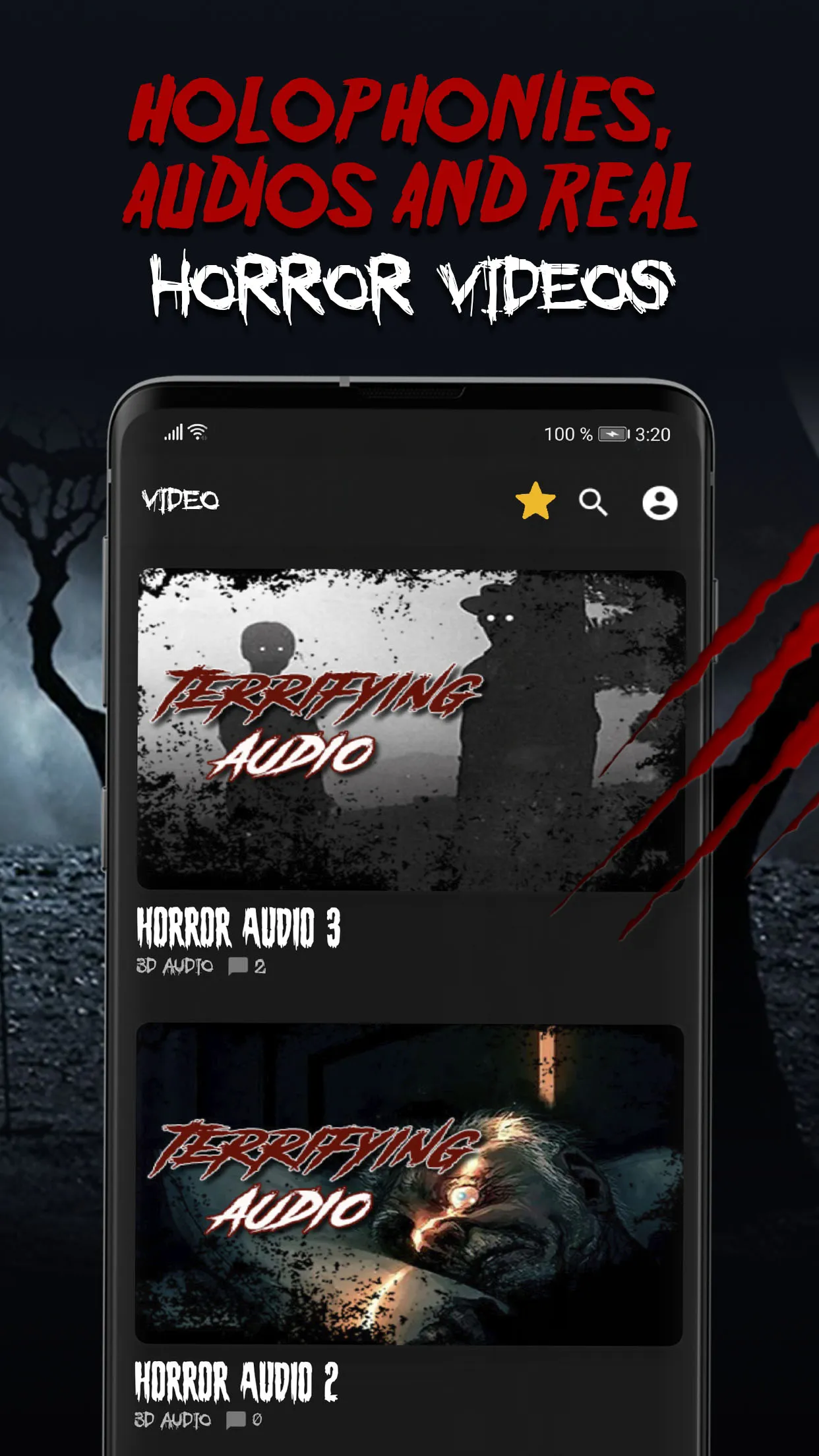 Creepypasta Stories | Indus Appstore | Screenshot