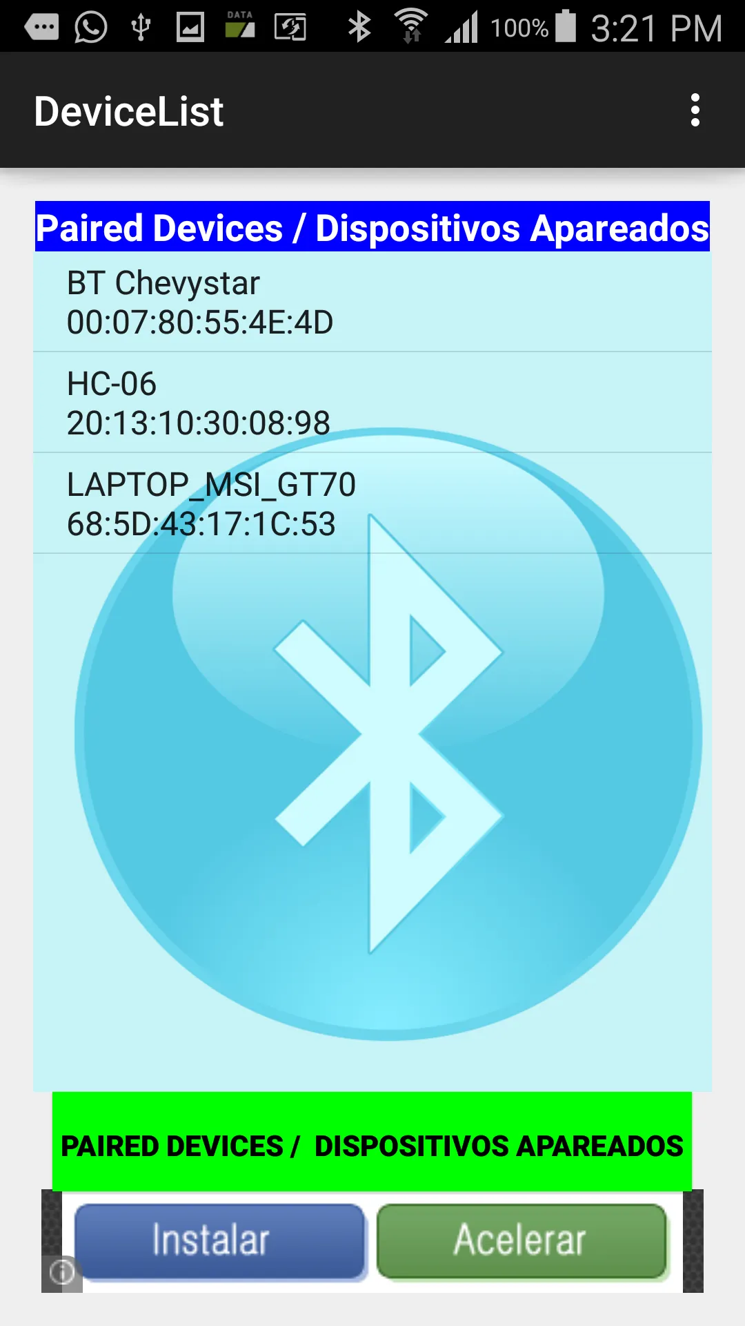 RC Bluetooth Control | Indus Appstore | Screenshot