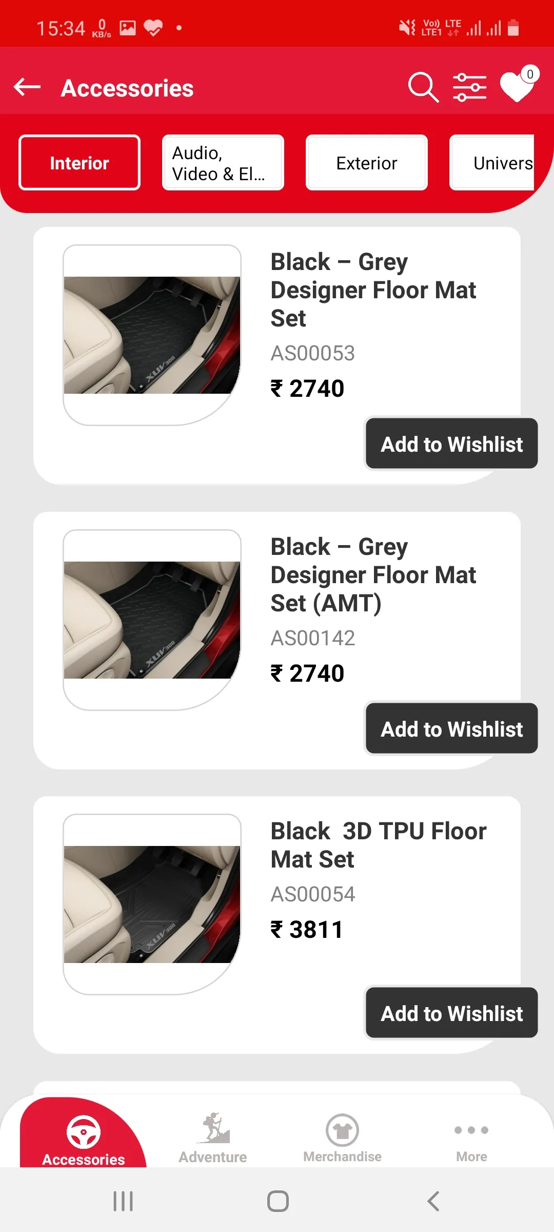 Mahindra Genuine Accessories | Indus Appstore | Screenshot