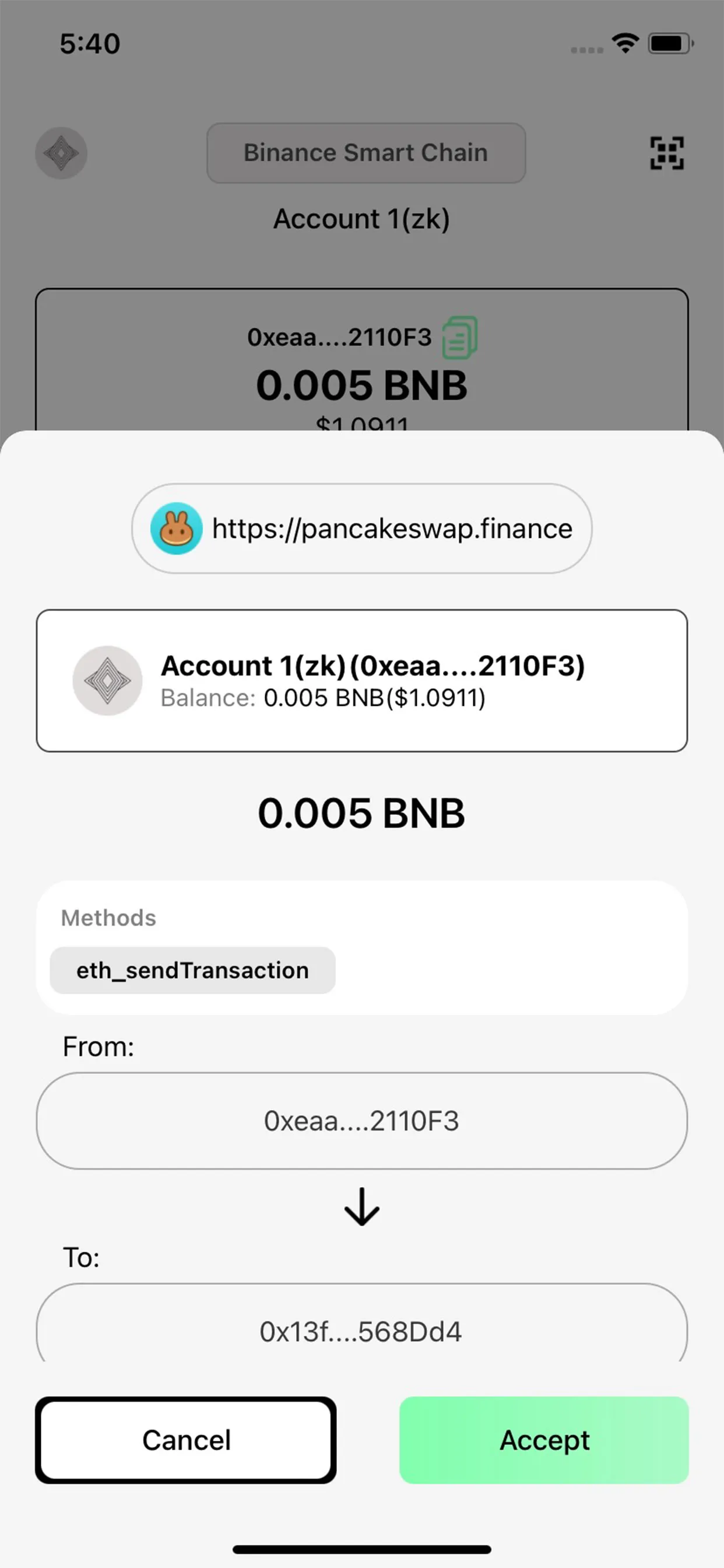 ZK Cryptocurrency Wallet | Indus Appstore | Screenshot