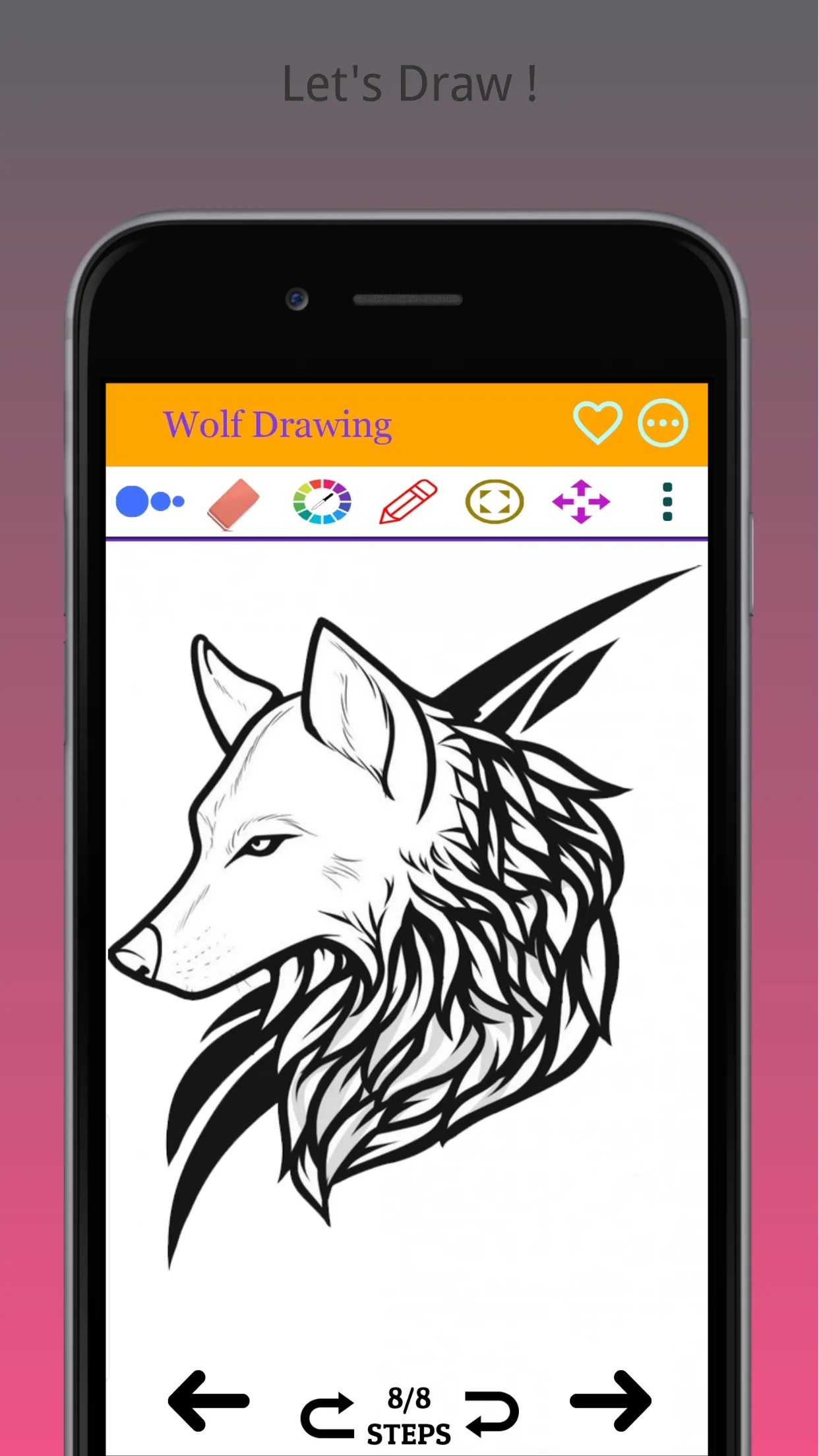 How to Draw Wolf Tattoo Easily | Indus Appstore | Screenshot