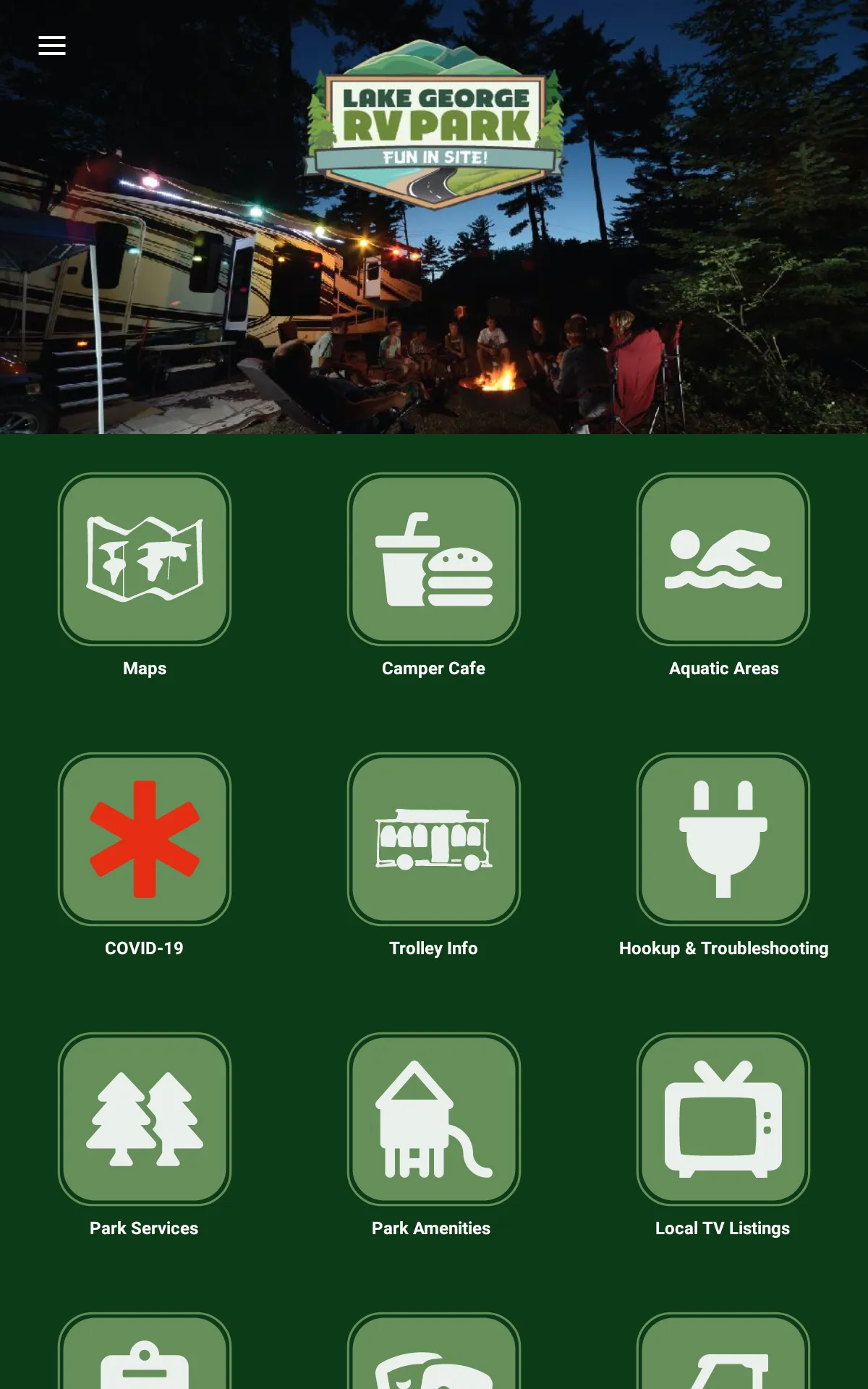 Lake George RV Park | Indus Appstore | Screenshot