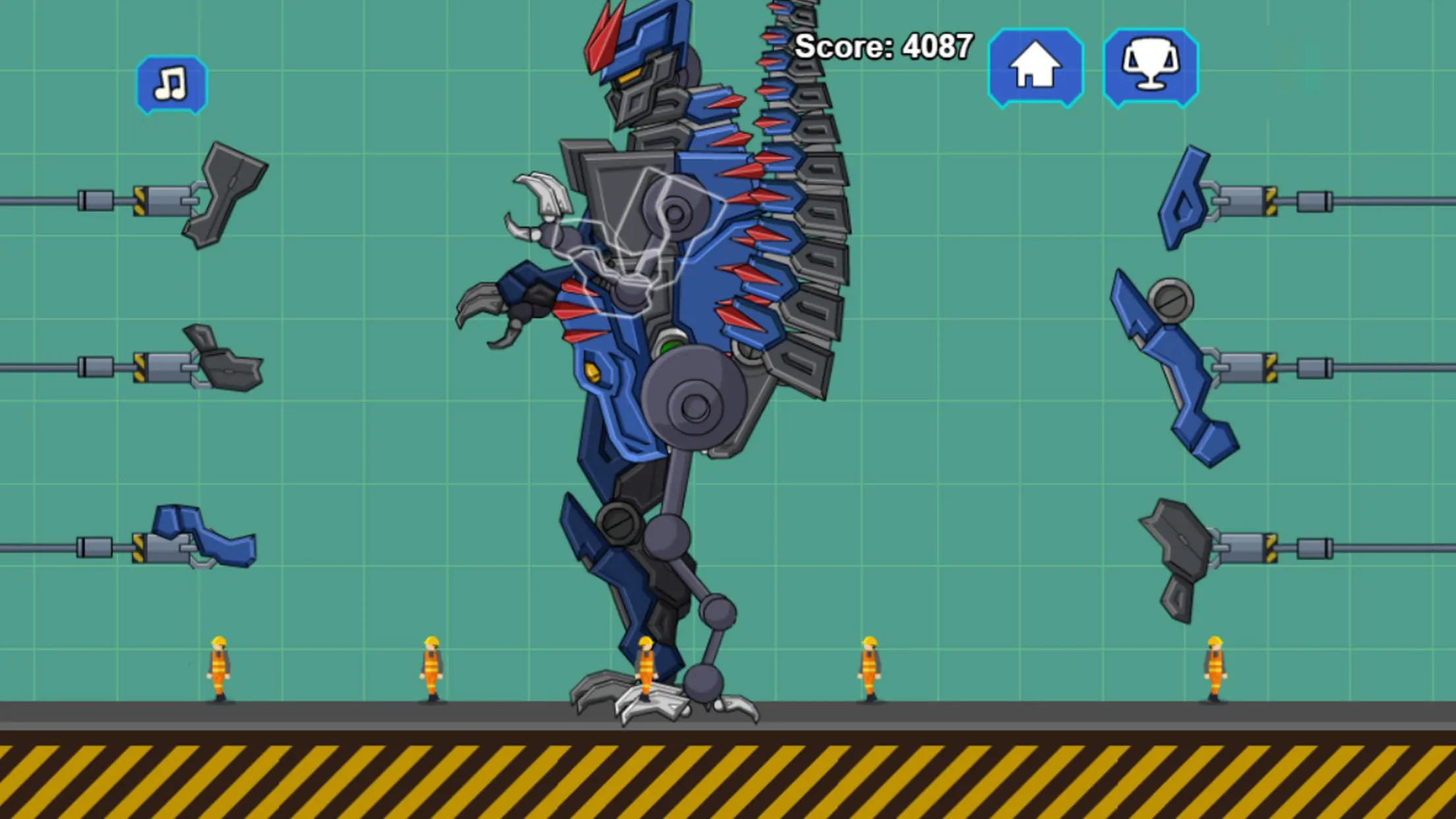 Robot Dino T-Rex Attack | Indus Appstore | Screenshot