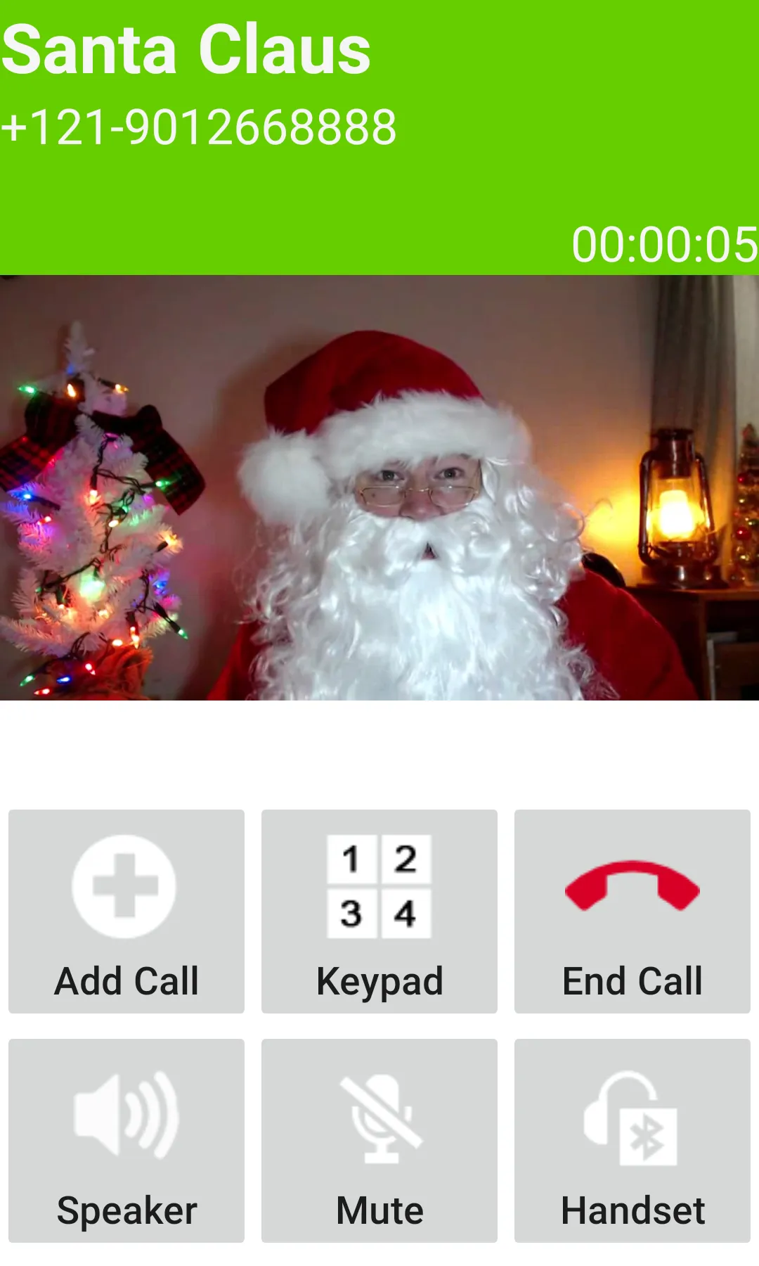 Fake Call From Santa Claus Sim | Indus Appstore | Screenshot