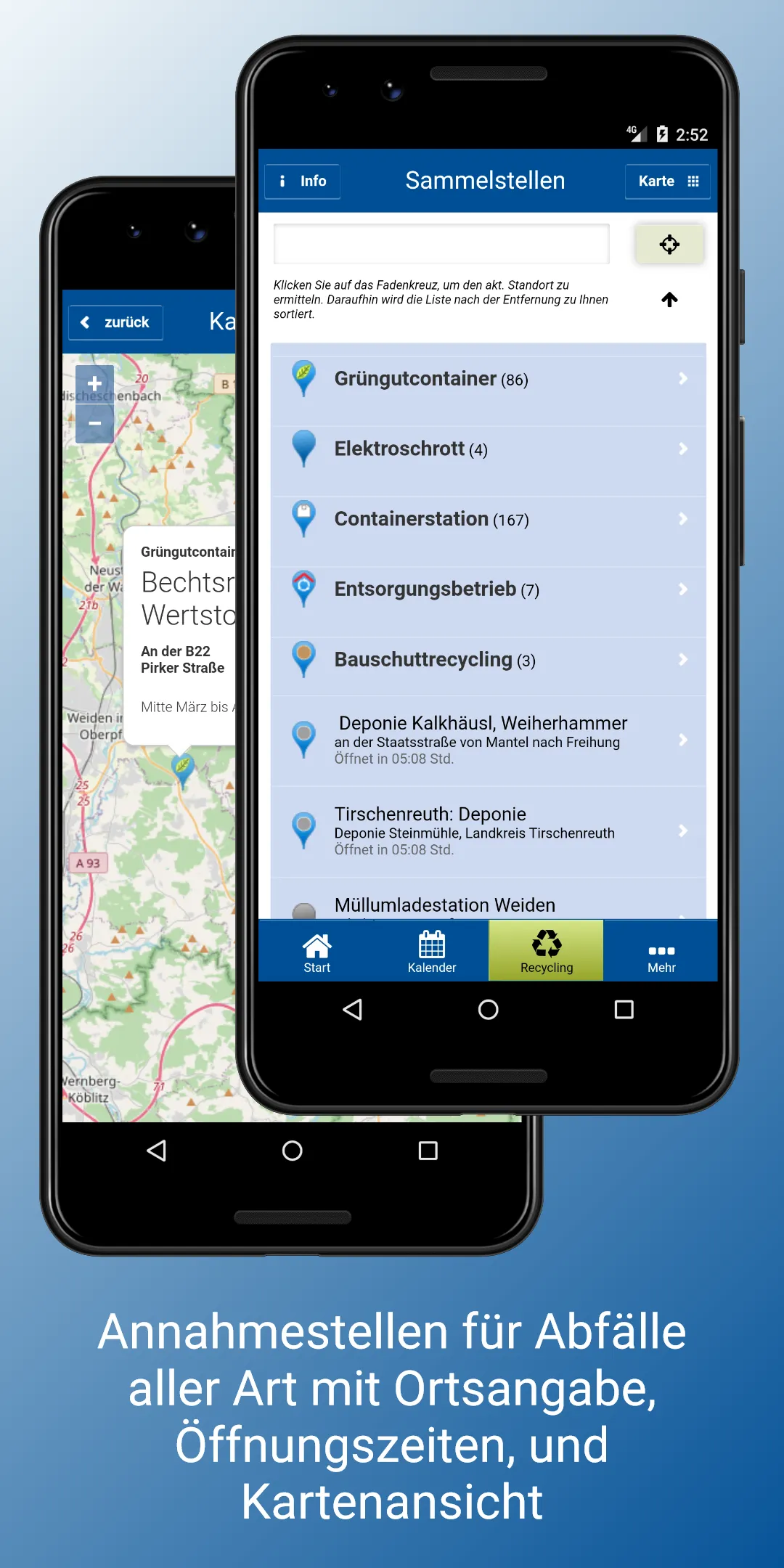 Neustadt / Waldnaab Abfall-App | Indus Appstore | Screenshot