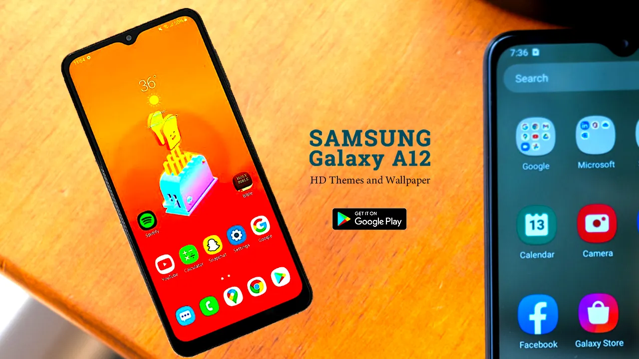 Galaxy A12 Wallpapers & Theme | Indus Appstore | Screenshot