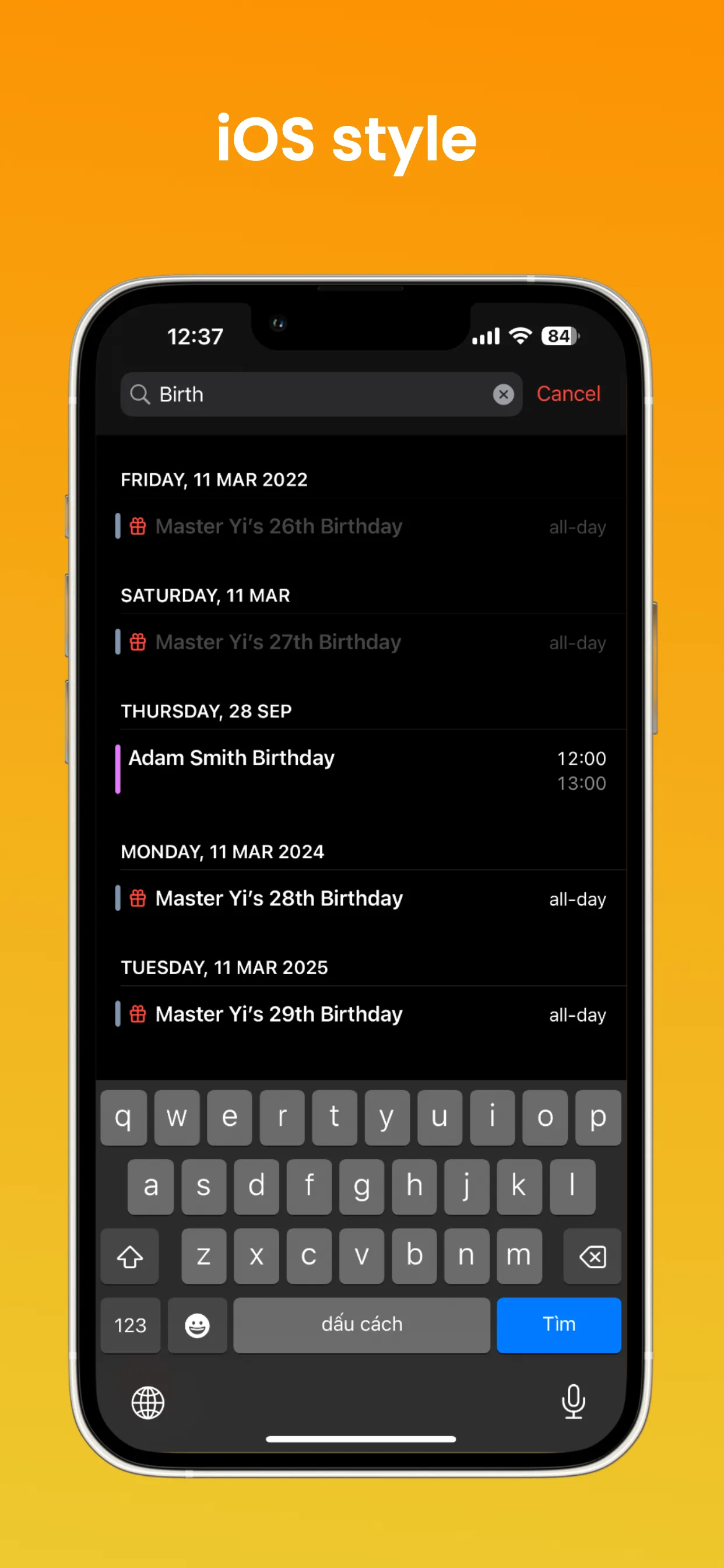 iCalendar - Calendar iOS 17 | Indus Appstore | Screenshot