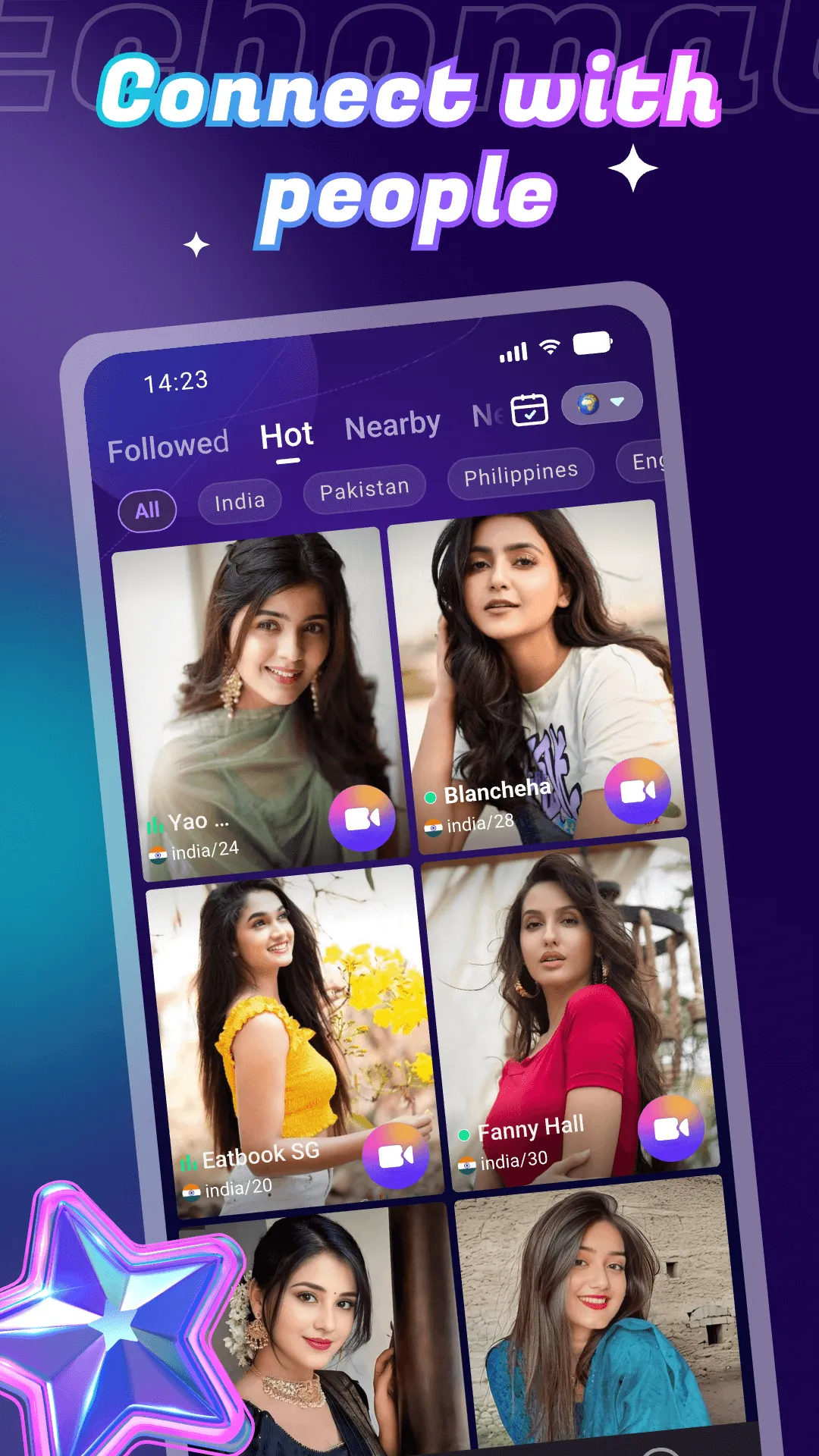 Echomate - Video Chat | Indus Appstore | Screenshot