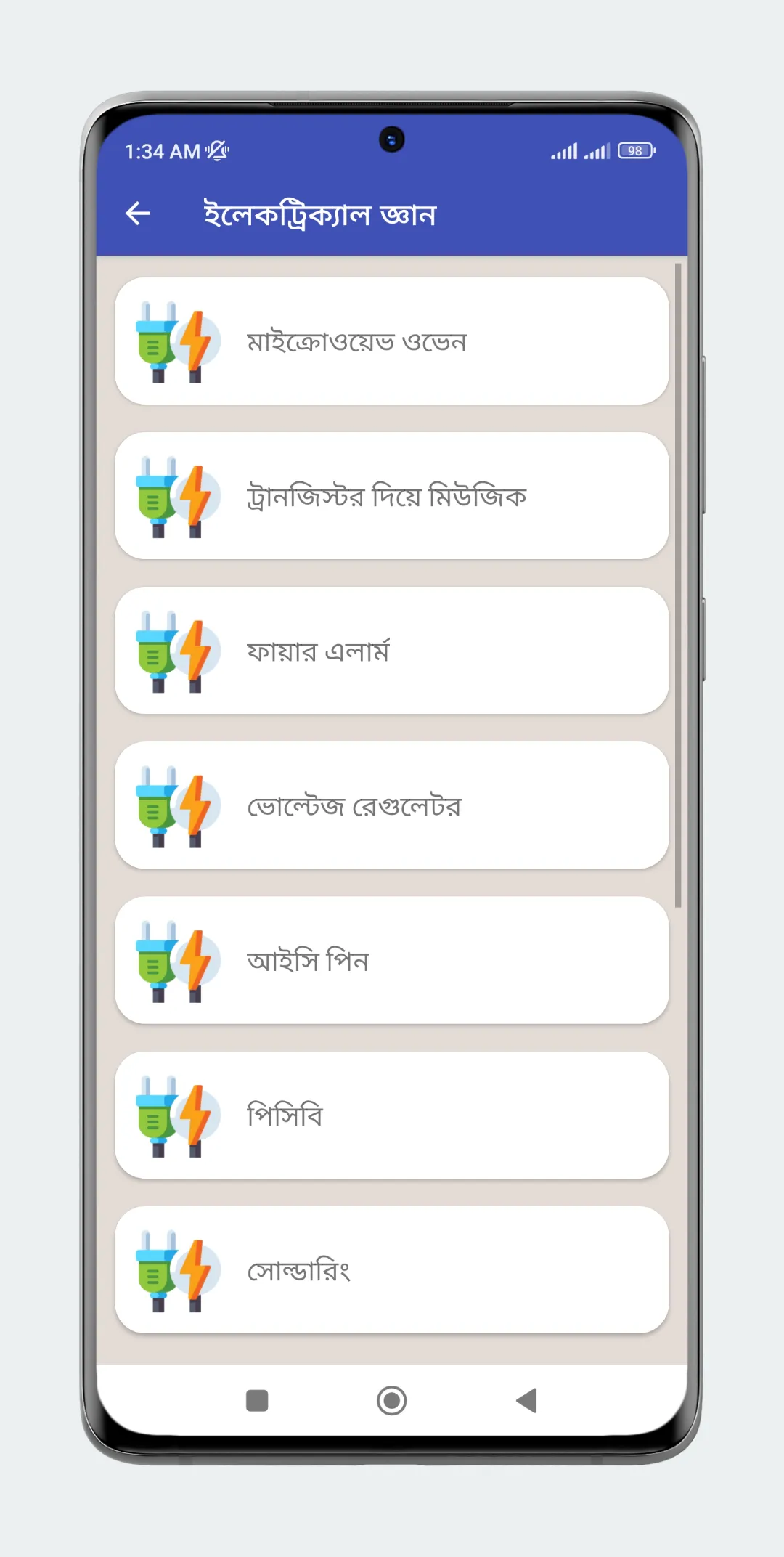 ইলেকট্রিক্যাল ইঞ্জিনিয়ারিং | Indus Appstore | Screenshot