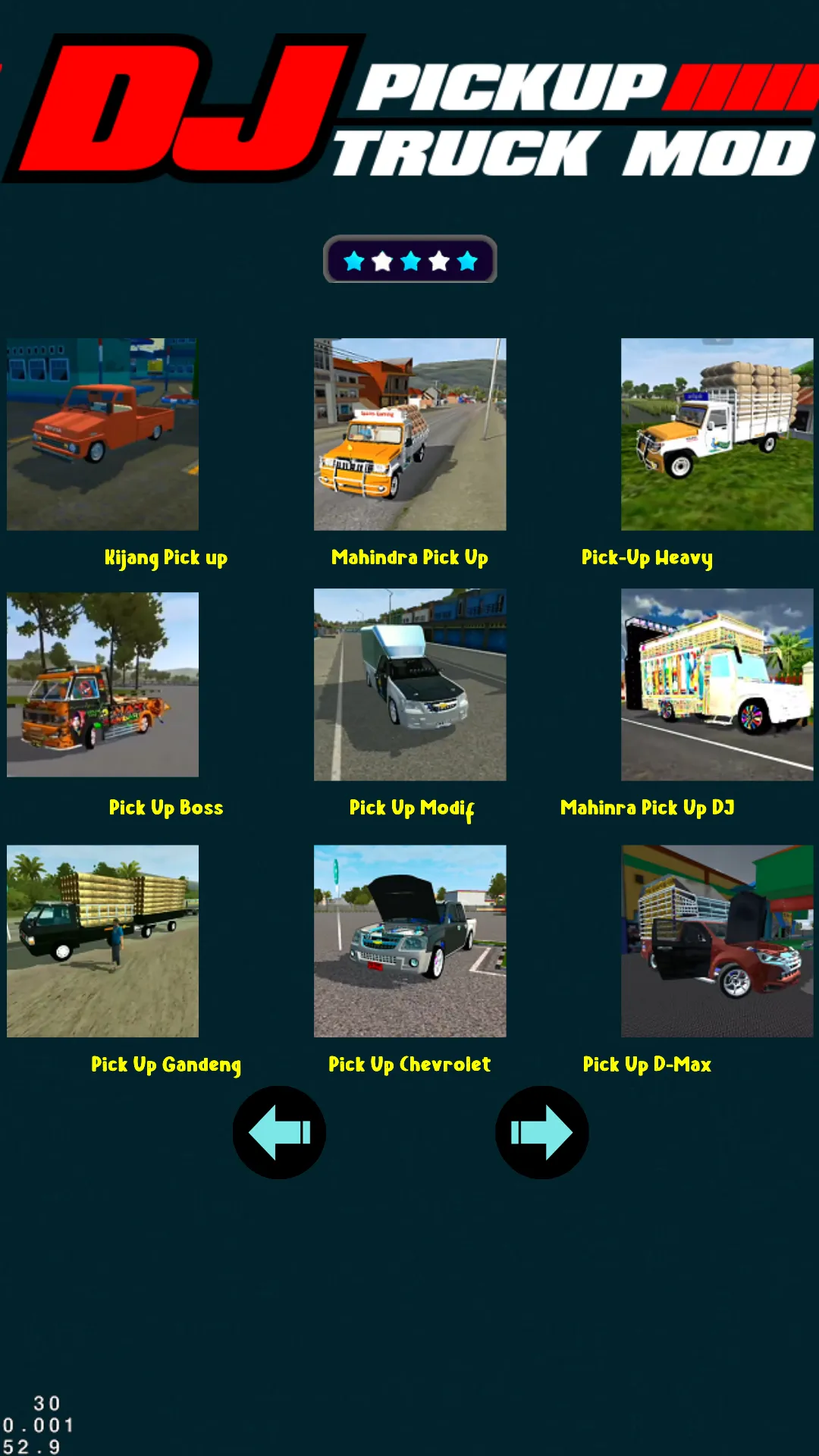 DJ Pickup Truck Mod | Indus Appstore | Screenshot