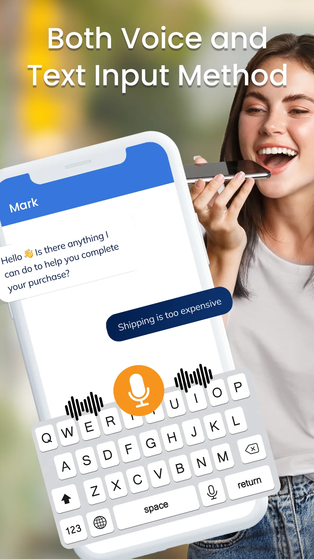 English Voice typing Keyboard | Indus Appstore | Screenshot