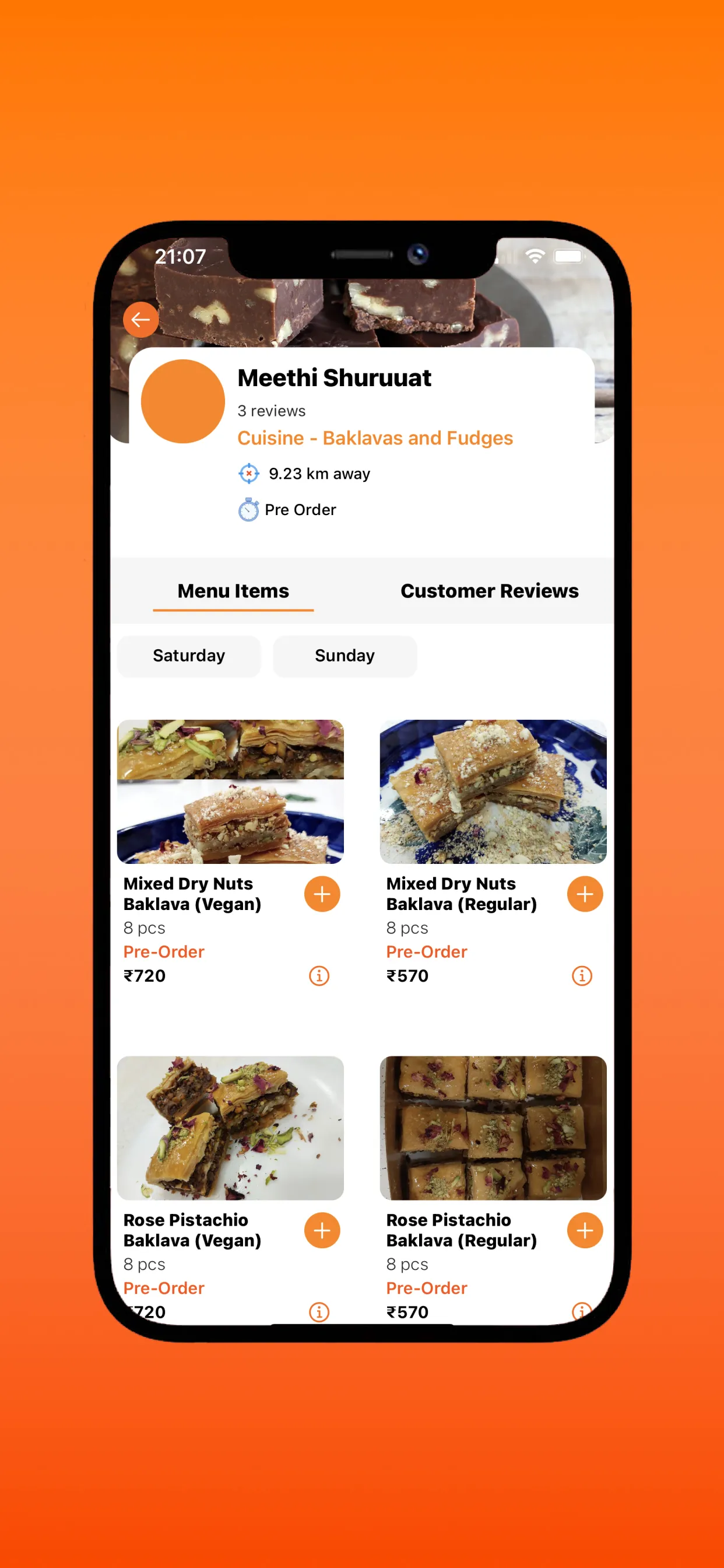 Fudtazy - Pre-book Your Food O | Indus Appstore | Screenshot