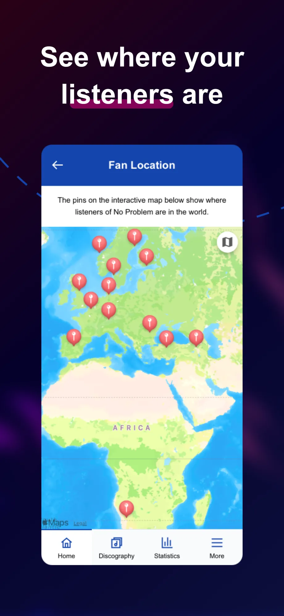 RouteNote | Indus Appstore | Screenshot