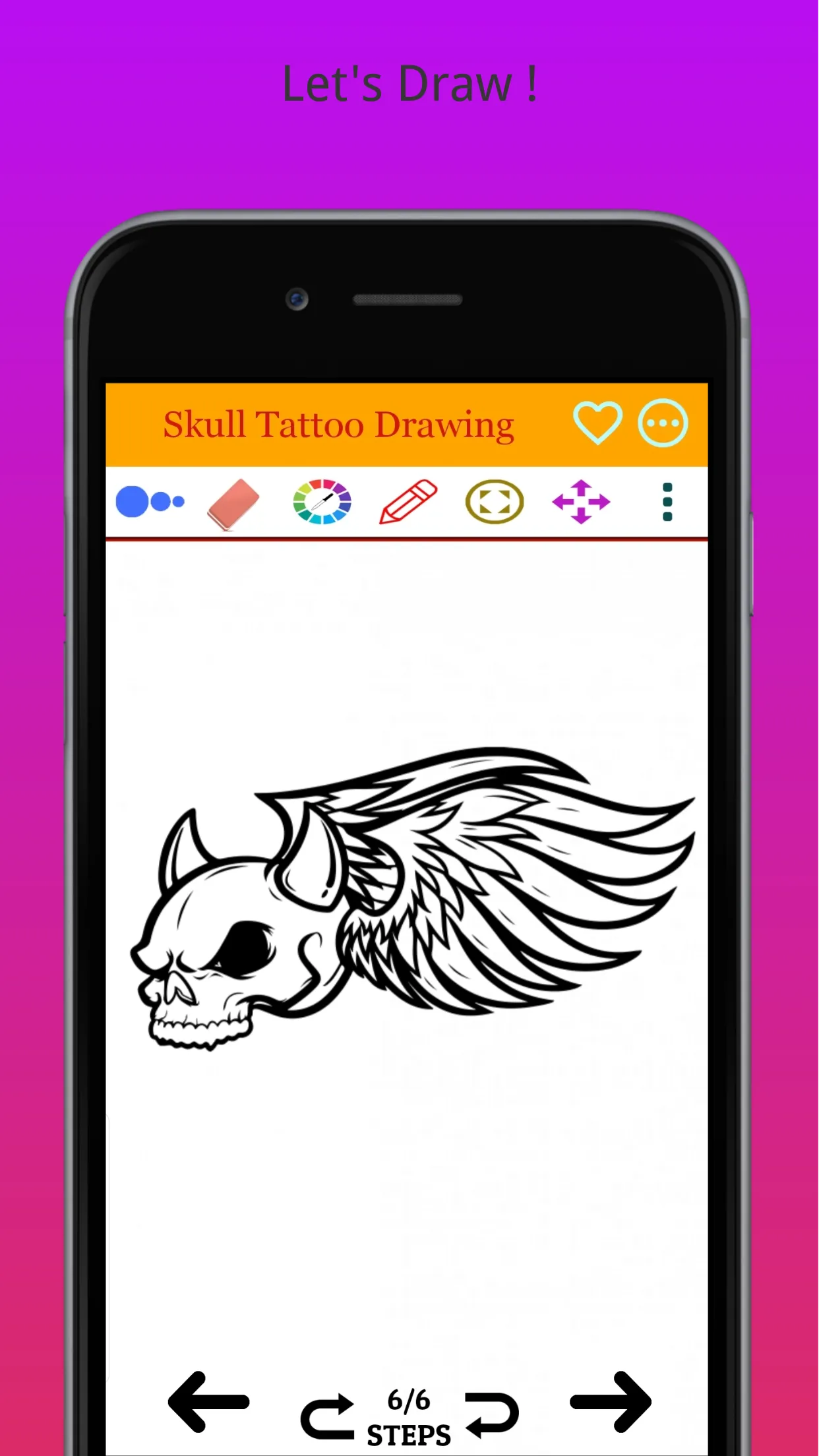 How to Draw Easy Skull Tattoo | Indus Appstore | Screenshot