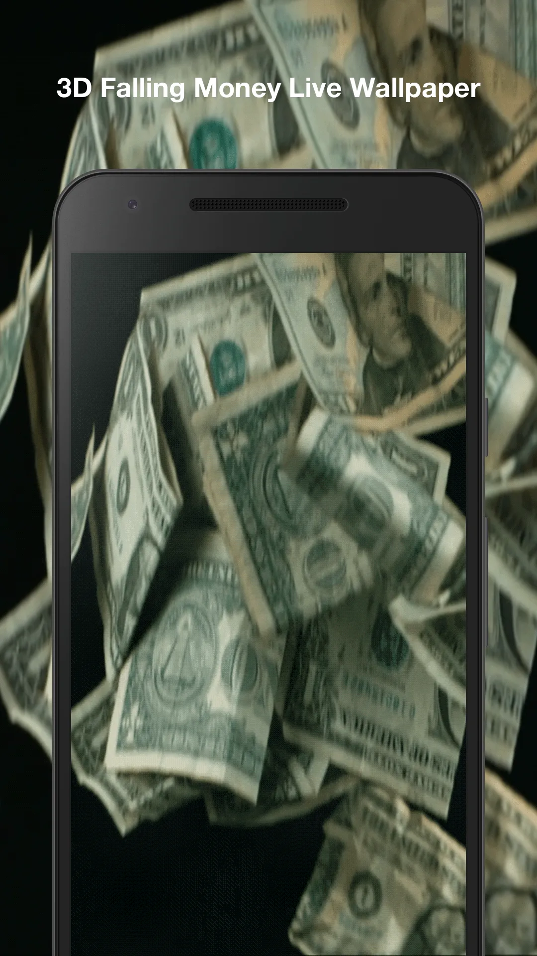 3d Falling Money Wallpaper | Indus Appstore | Screenshot