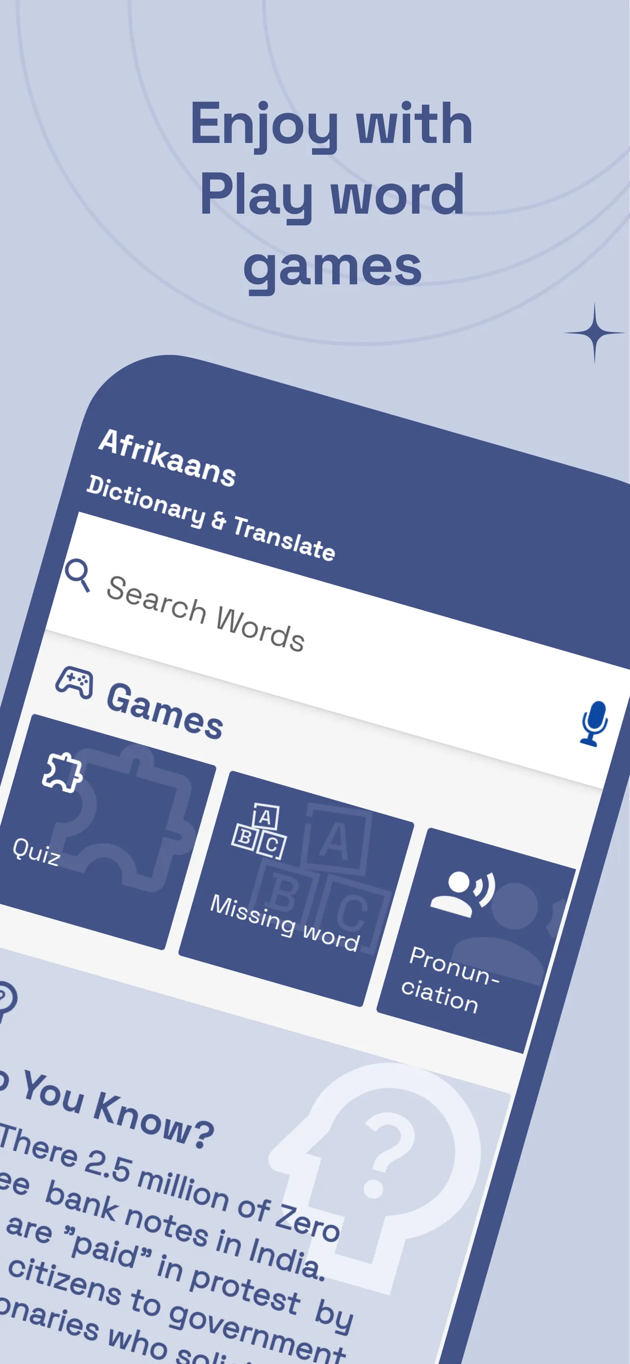 English to Afrikaan Translator | Indus Appstore | Screenshot