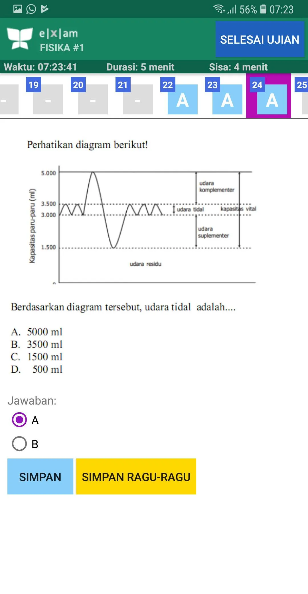 JIBAS Computer Based Exam | Indus Appstore | Screenshot